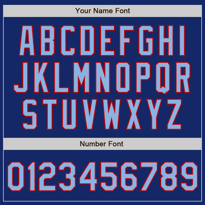 Custom Royal Light Blue-Gold Authentic Two Tone Baseball Jersey - Sky-Custom