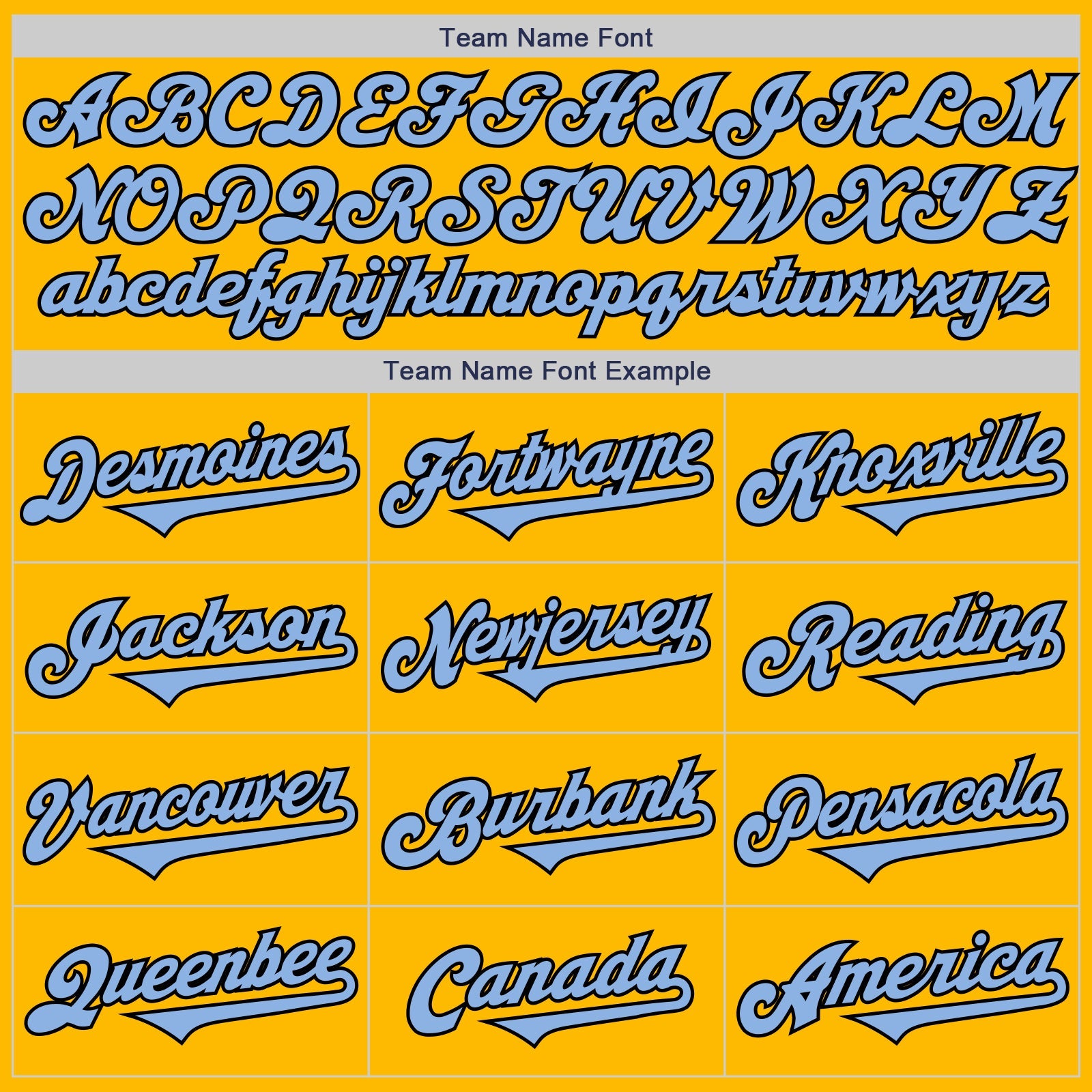 Custom Gold Light Blue-Black Authentic Two Tone Baseball Jersey - Sky-Custom