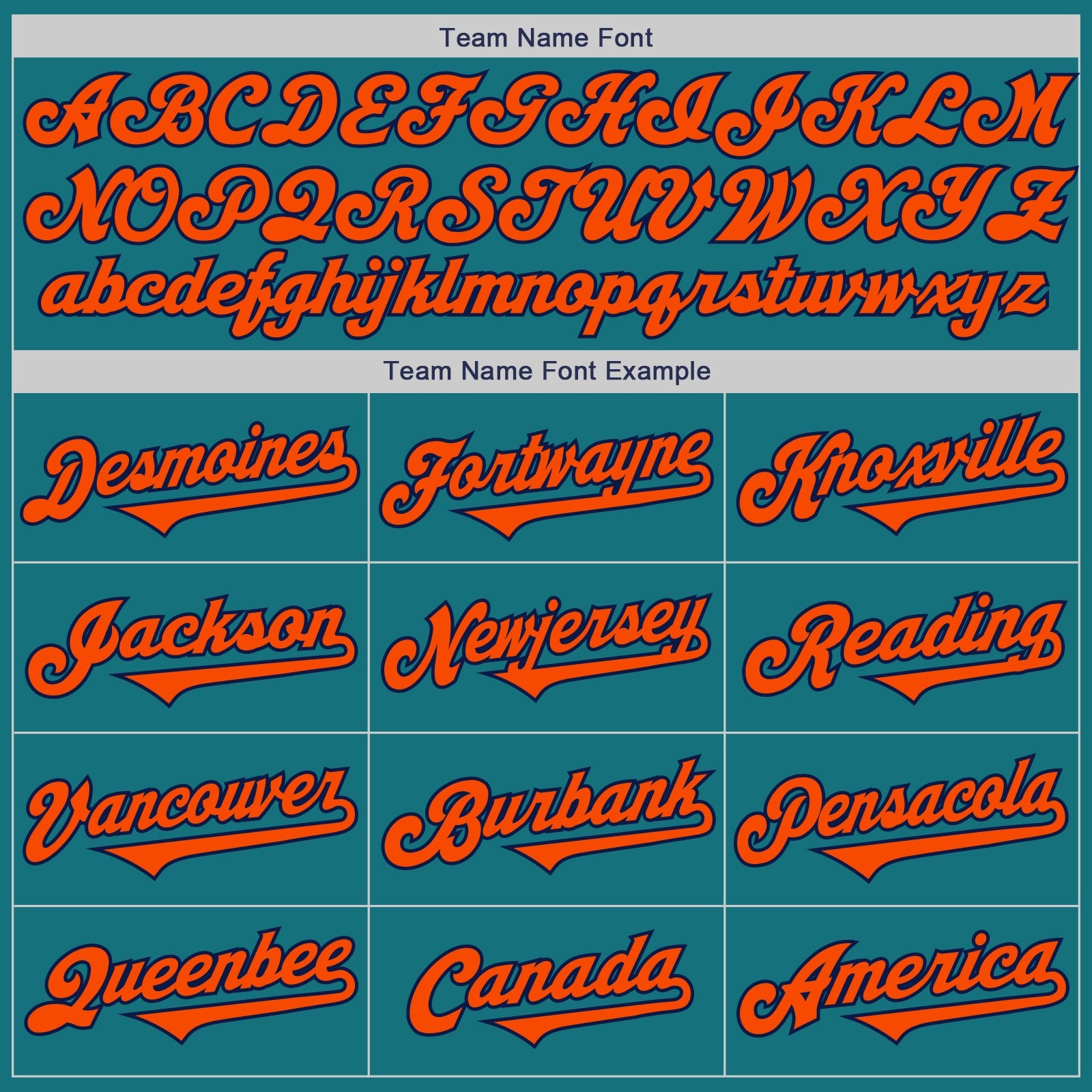 Custom Teal Orange-Navy Authentic Two Tone Baseball Jersey - Sky-Custom