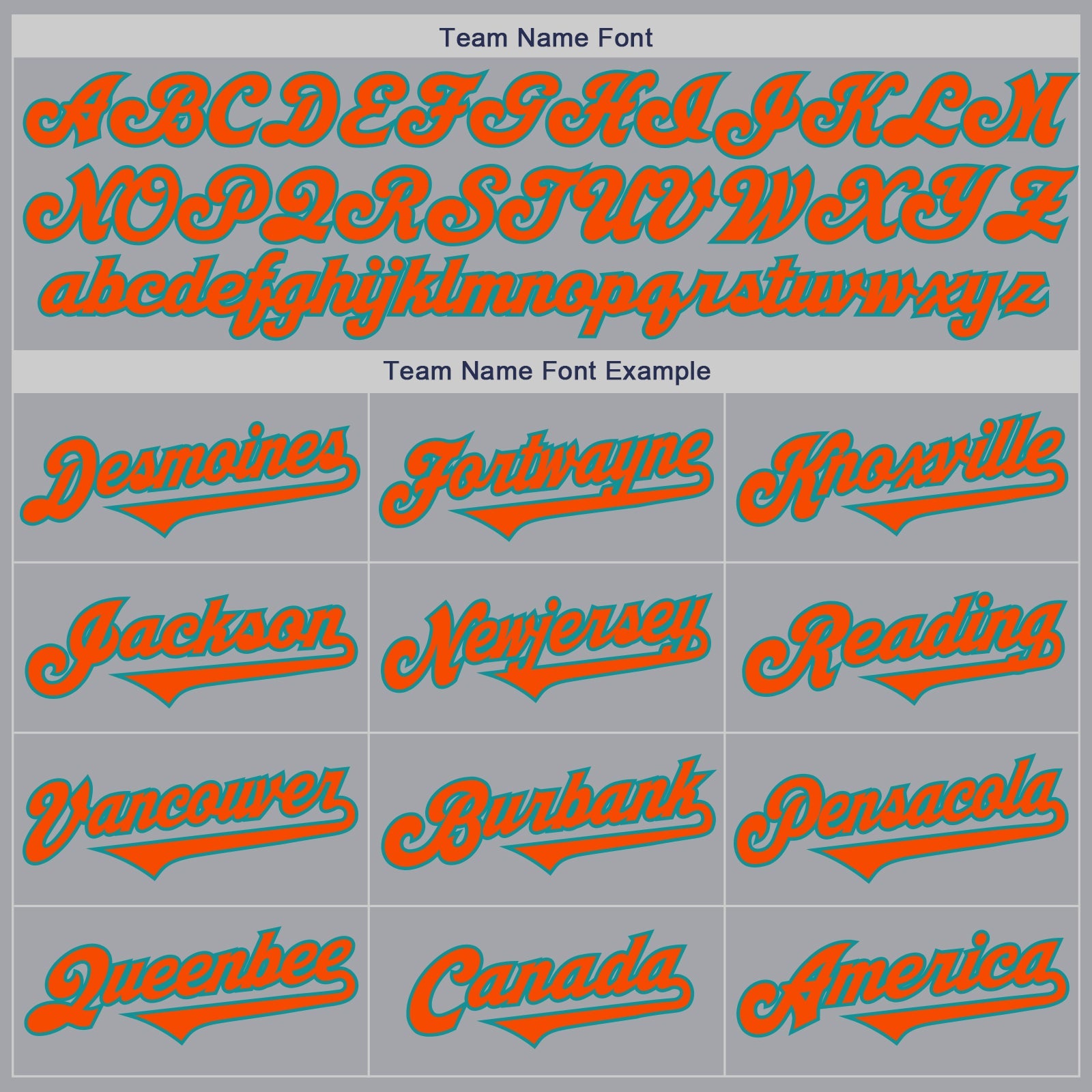 Custom Gray Orange-Teal Authentic Two Tone Baseball Jersey - Sky-Custom