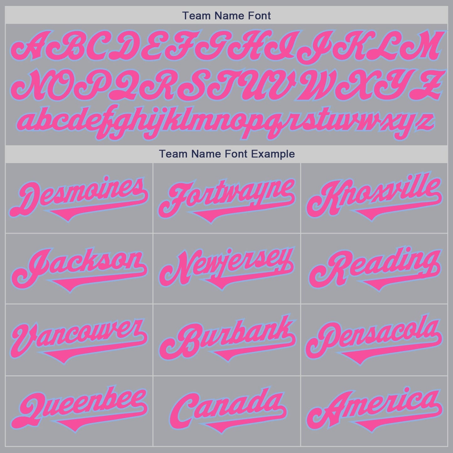 Custom Gray Pink-Light Blue Authentic Two Tone Baseball Jersey - Sky-Custom