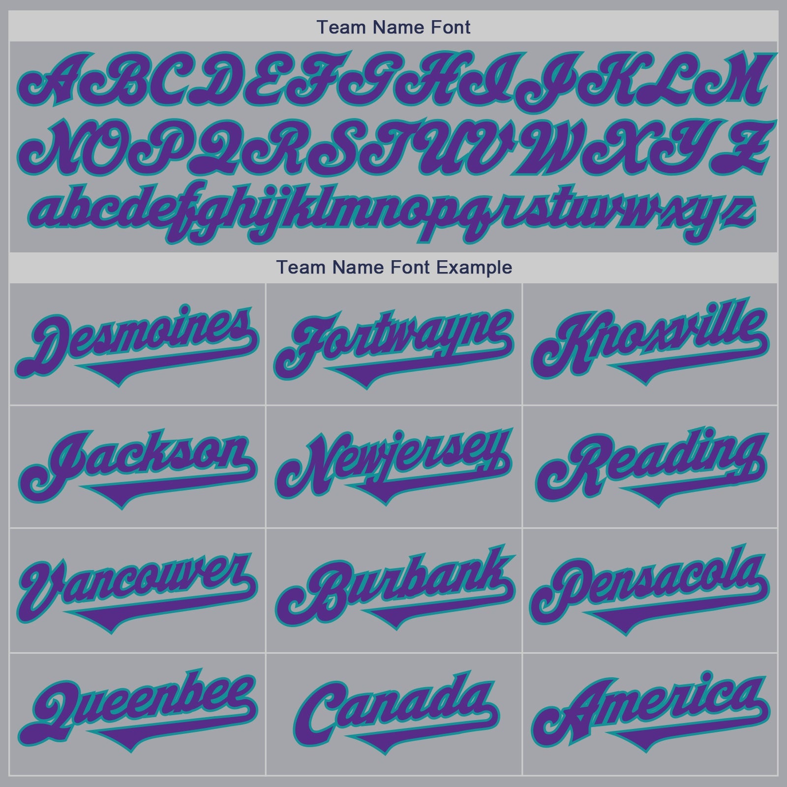 Custom Gray Purple-Teal Authentic Two Tone Baseball Jersey - Sky-Custom