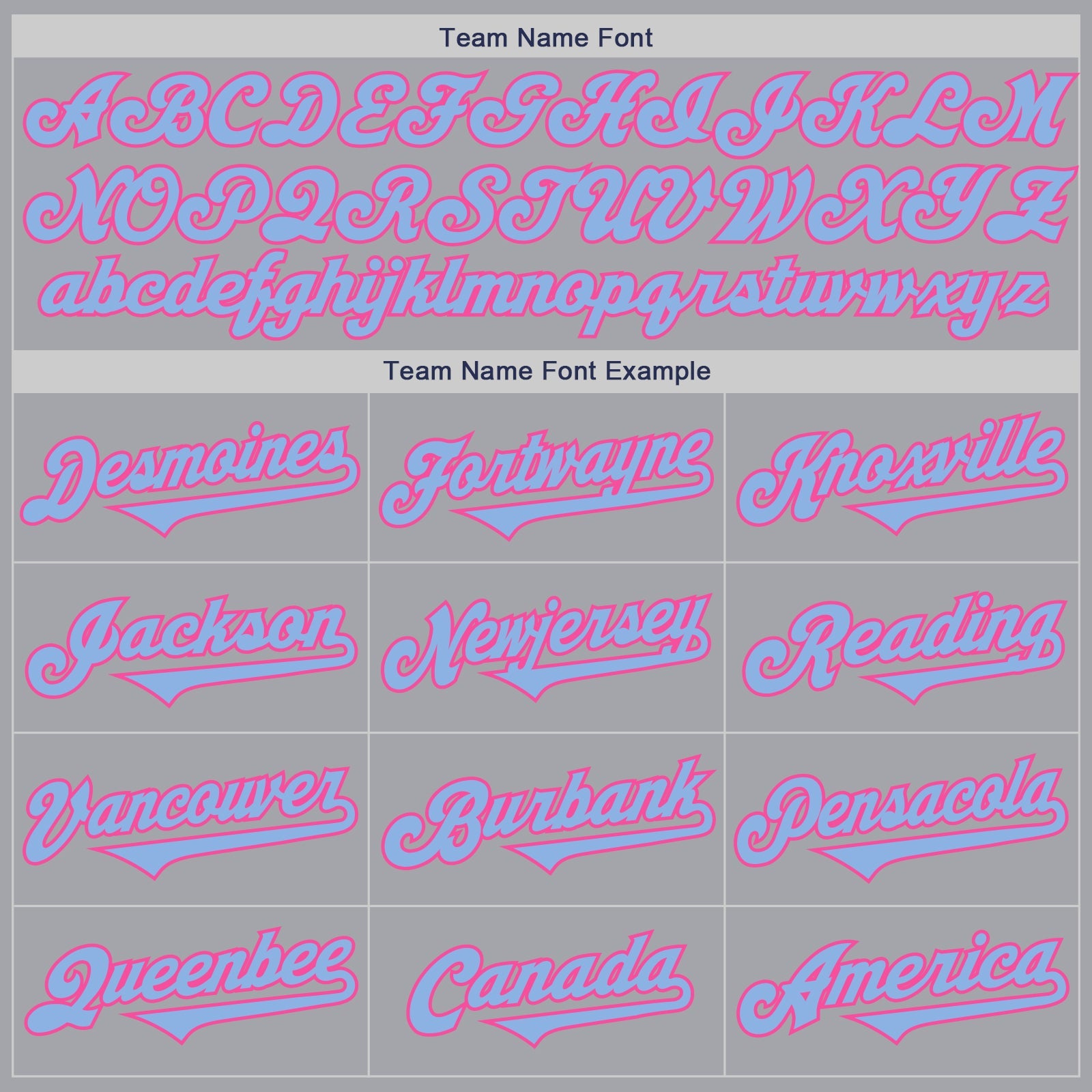 Custom Gray Light Blue-Pink Authentic Two Tone Baseball Jersey - Sky-Custom