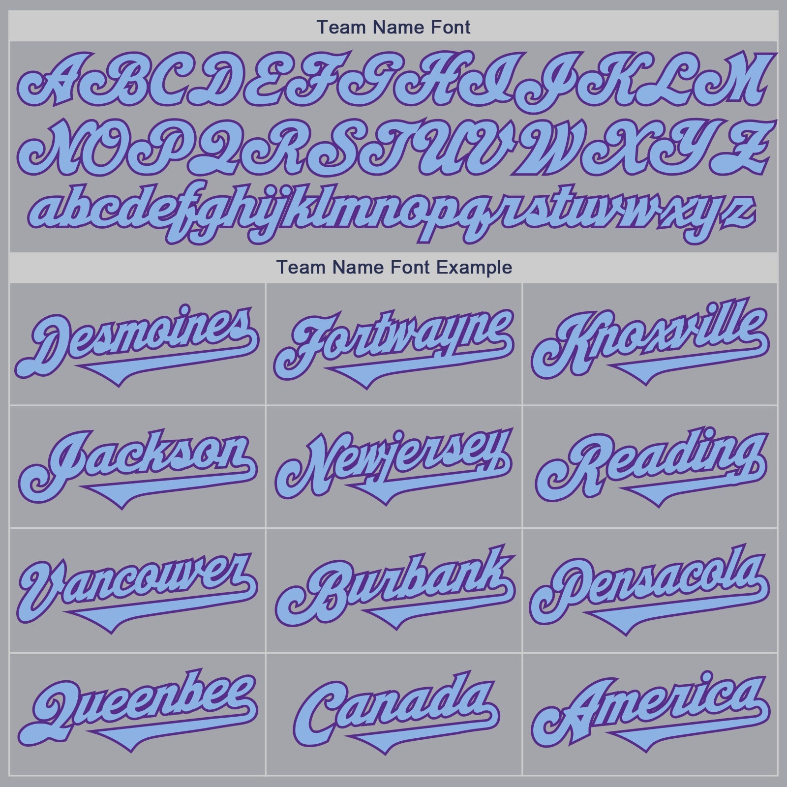Custom Gray Light Blue-Purple Authentic Two Tone Baseball Jersey - Sky-Custom