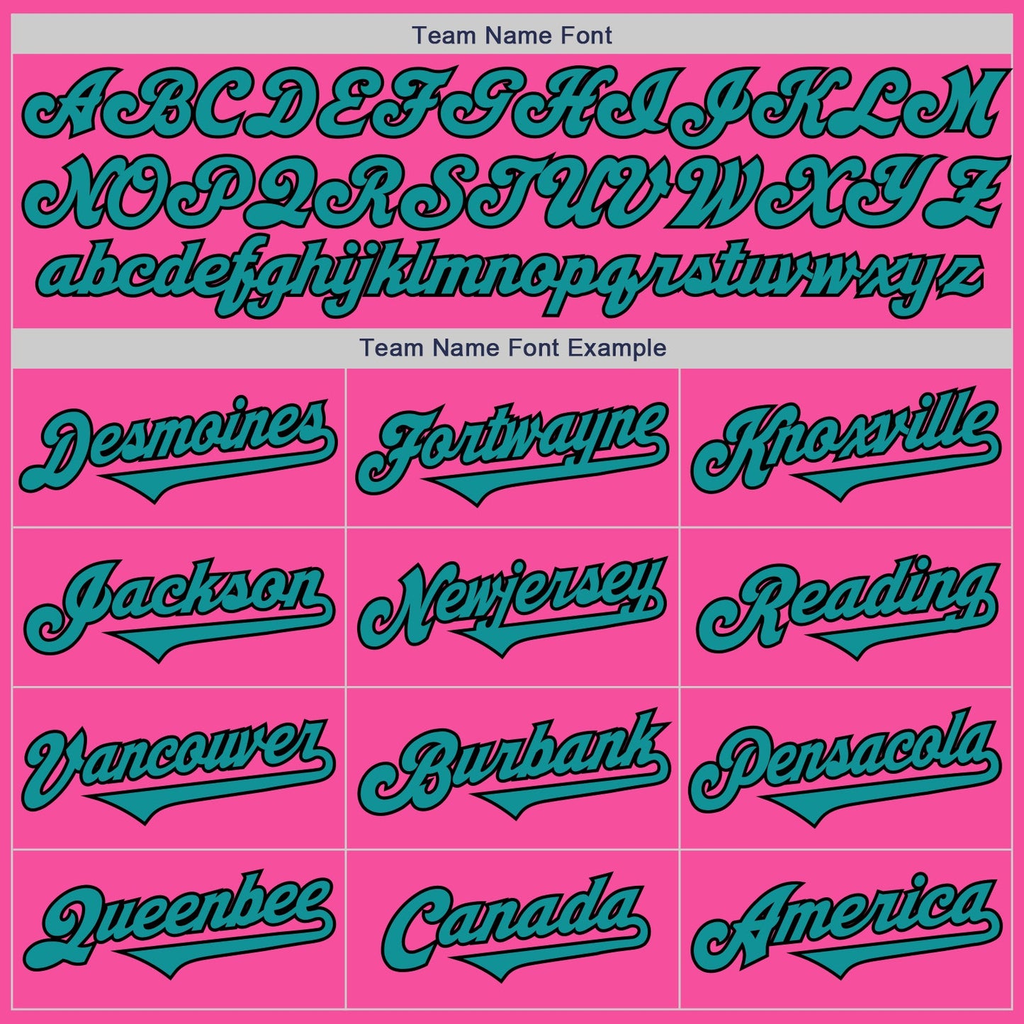 Custom Pink Teal-Black Authentic Two Tone Baseball Jersey - Sky-Custom