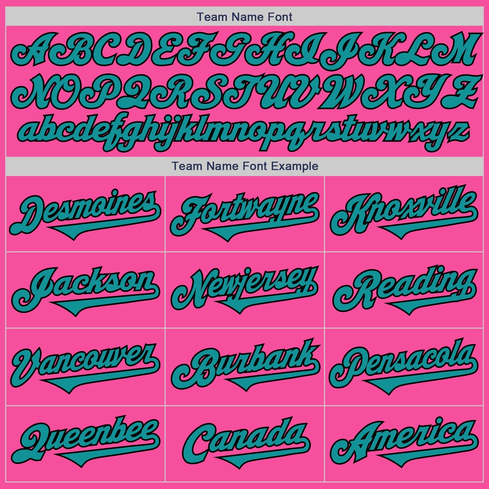 Custom Pink Teal-Black Authentic Two Tone Baseball Jersey - Sky-Custom