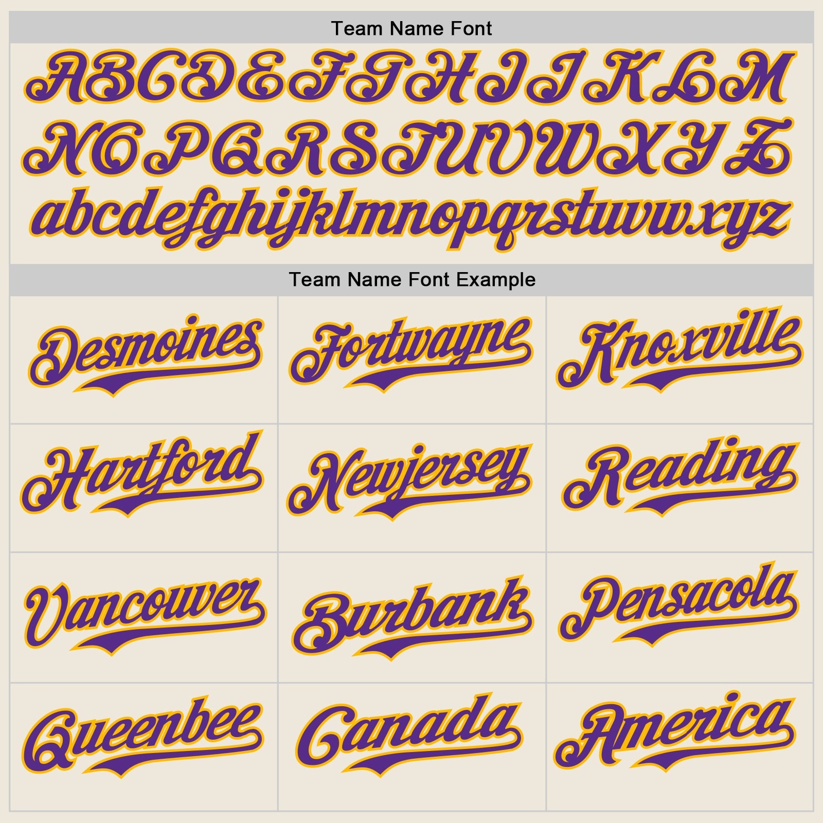 Custom Cream Purple Pinstripe Gold Authentic Two Tone Baseball Jersey - Sky-Custom
