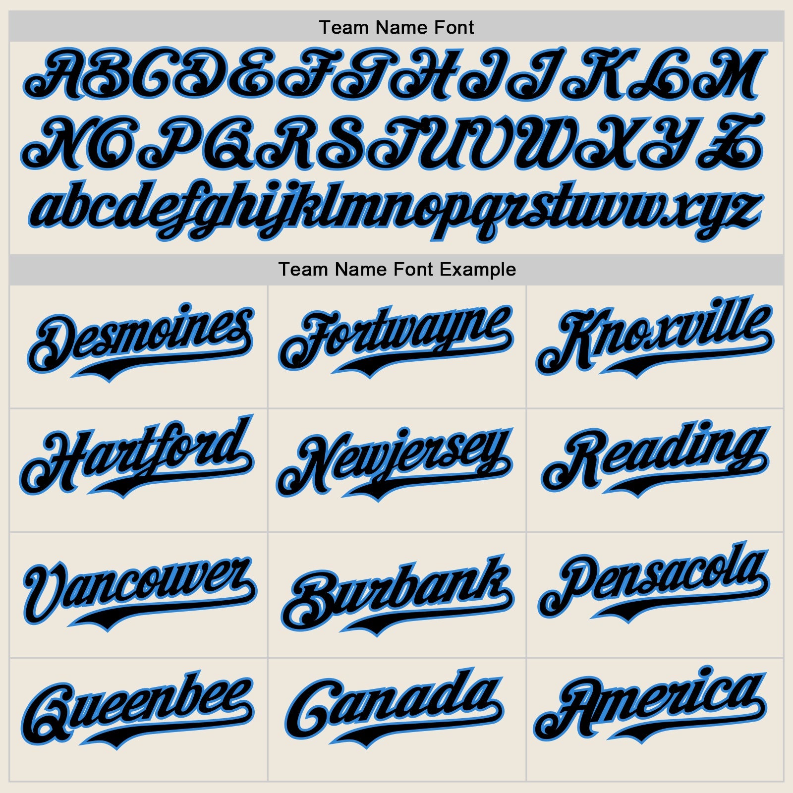 Custom Cream Black Pinstripe Electric Blue Authentic Two Tone Baseball Jersey - Sky-Custom