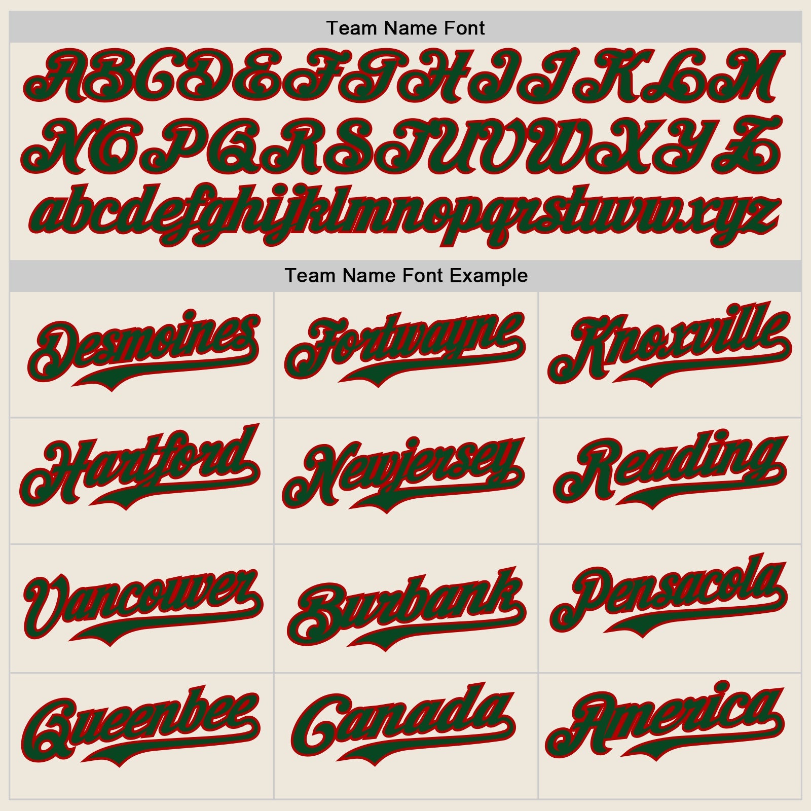Custom Cream Green Pinstripe Red Authentic Two Tone Baseball Jersey - Sky-Custom