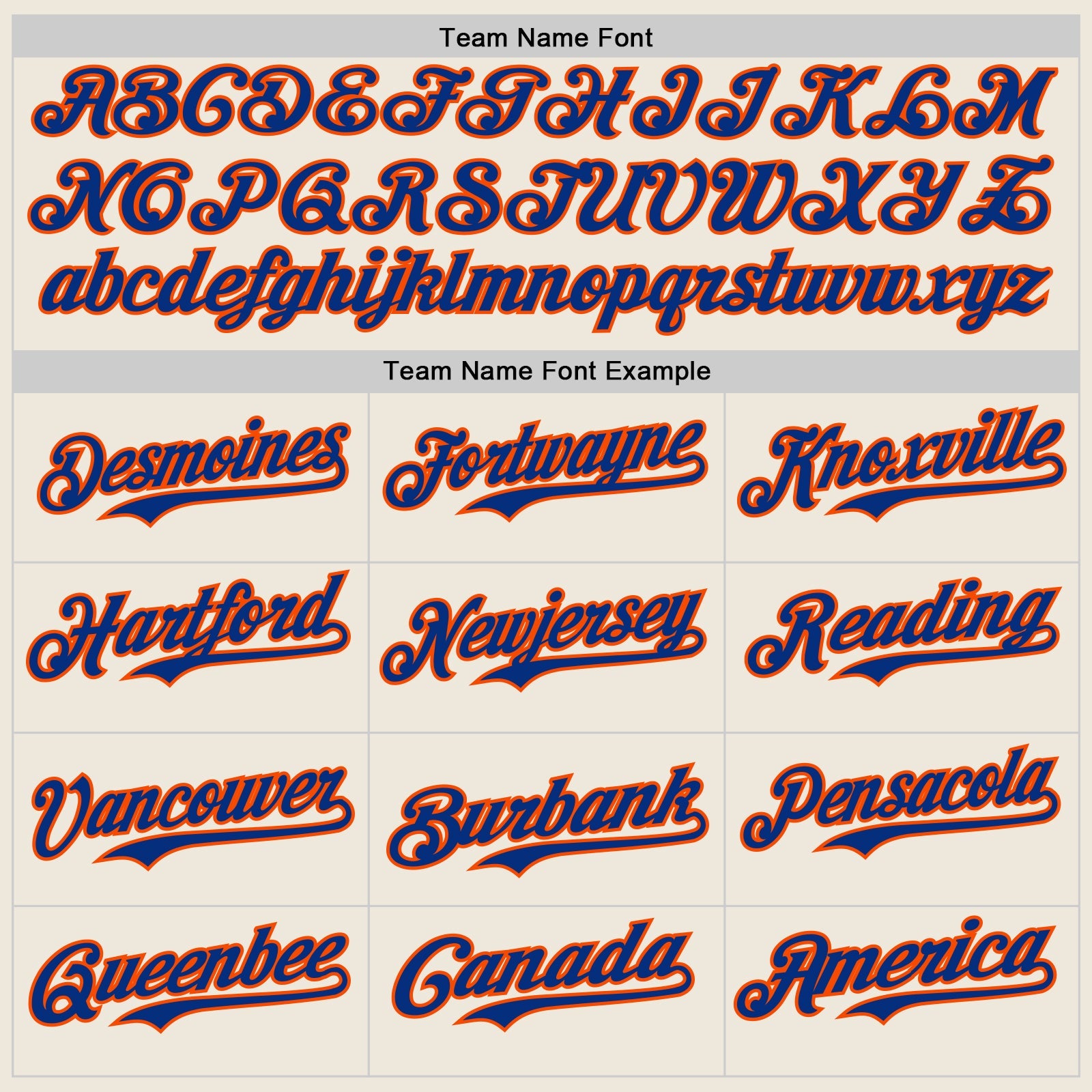 Custom Cream Royal Pinstripe Orange Authentic Two Tone Baseball Jersey - Sky-Custom