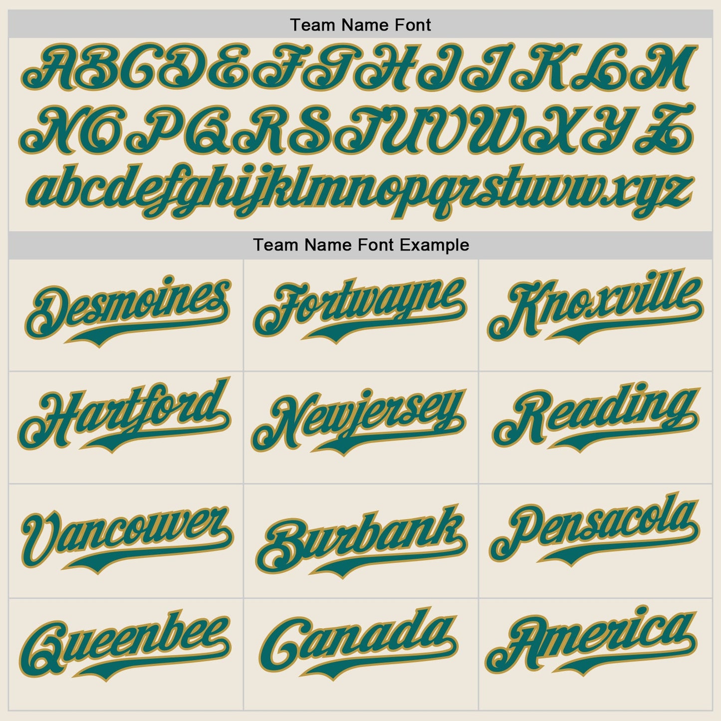 Custom Cream Teal Pinstripe Old Gold Authentic Two Tone Baseball Jersey - Sky-Custom