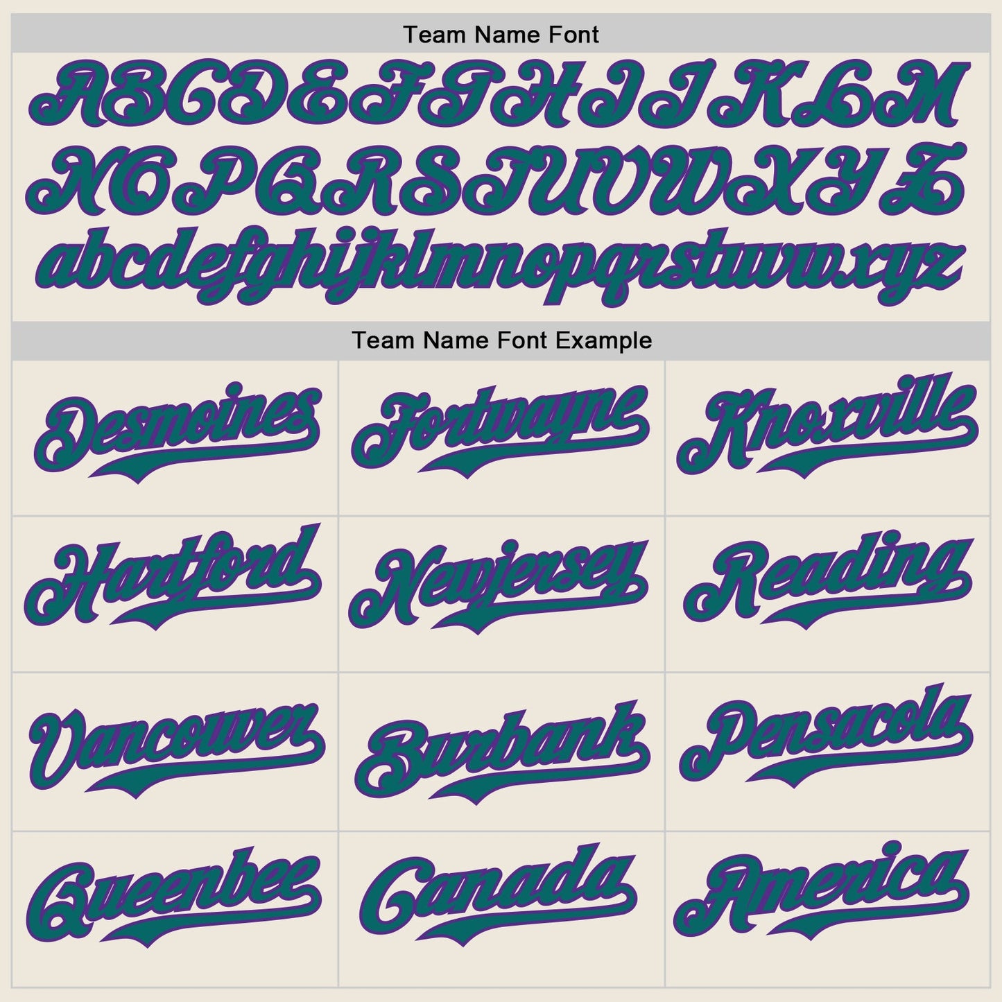 Custom Cream Teal Pinstripe Purple Authentic Two Tone Baseball Jersey - Sky-Custom