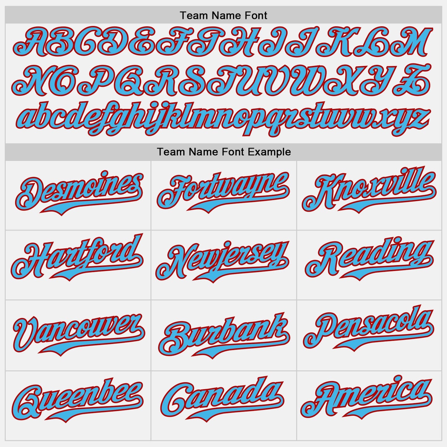 Custom White Sky Blue Pinstripe Red Authentic Two Tone Baseball Jersey - Sky-Custom
