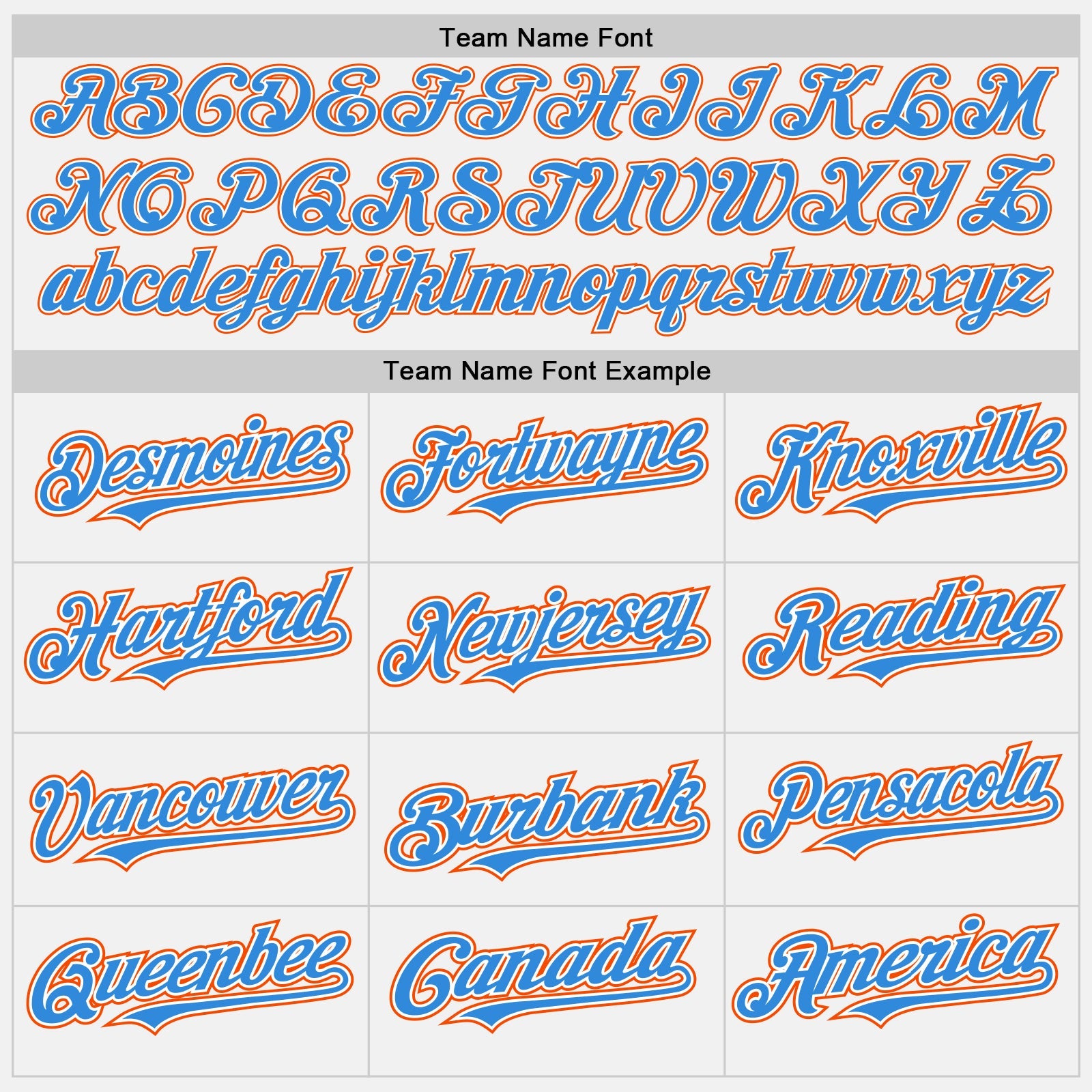 Custom White Electric Blue Pinstripe Orange Authentic Two Tone Baseball Jersey - Sky-Custom