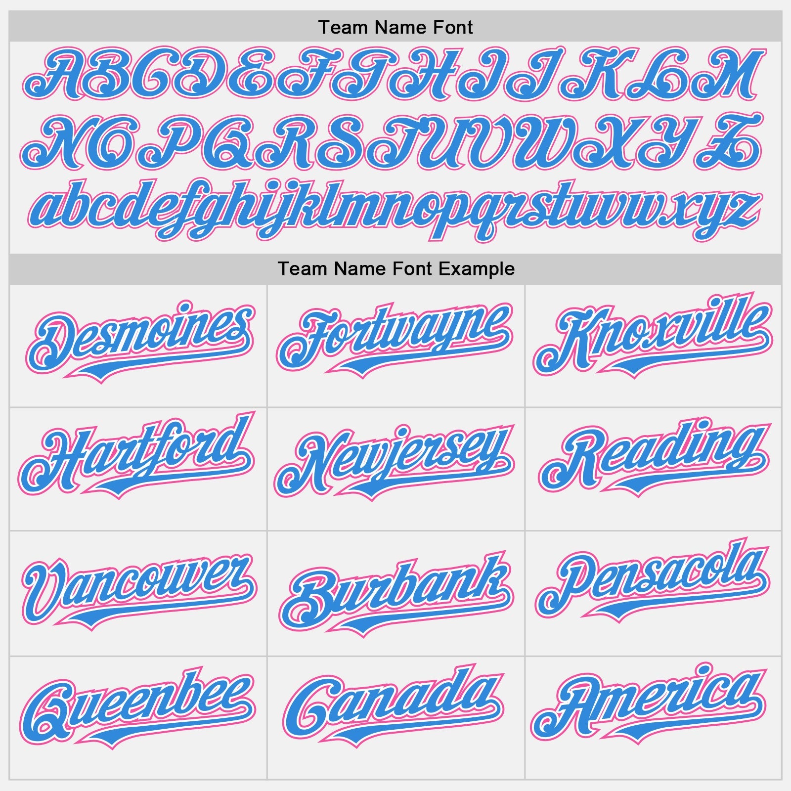 Custom White Electric Blue Pinstripe Pink Authentic Two Tone Baseball Jersey - Sky-Custom