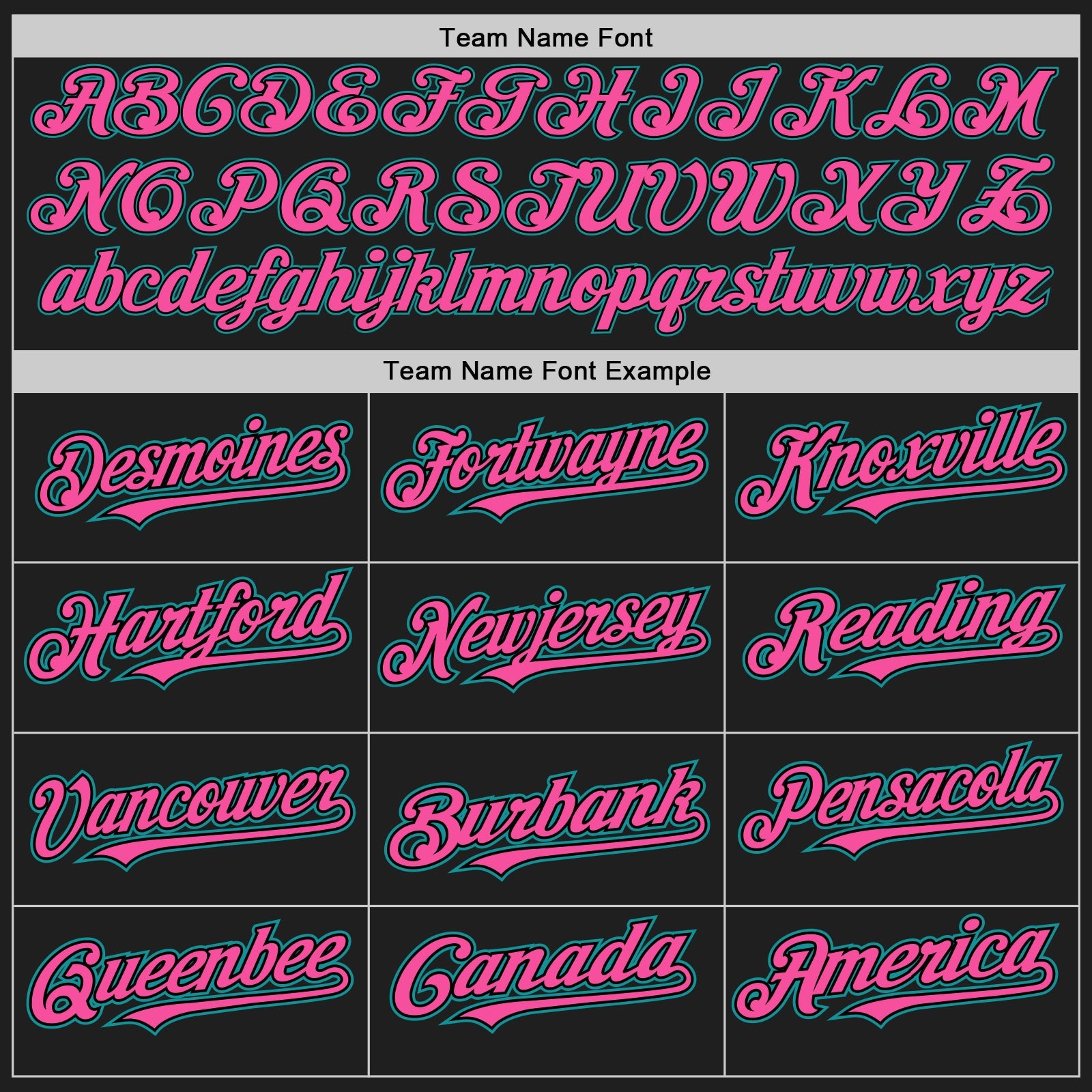 Custom Black Pink Pinstripe Teal Authentic Two Tone Baseball Jersey - Sky-Custom