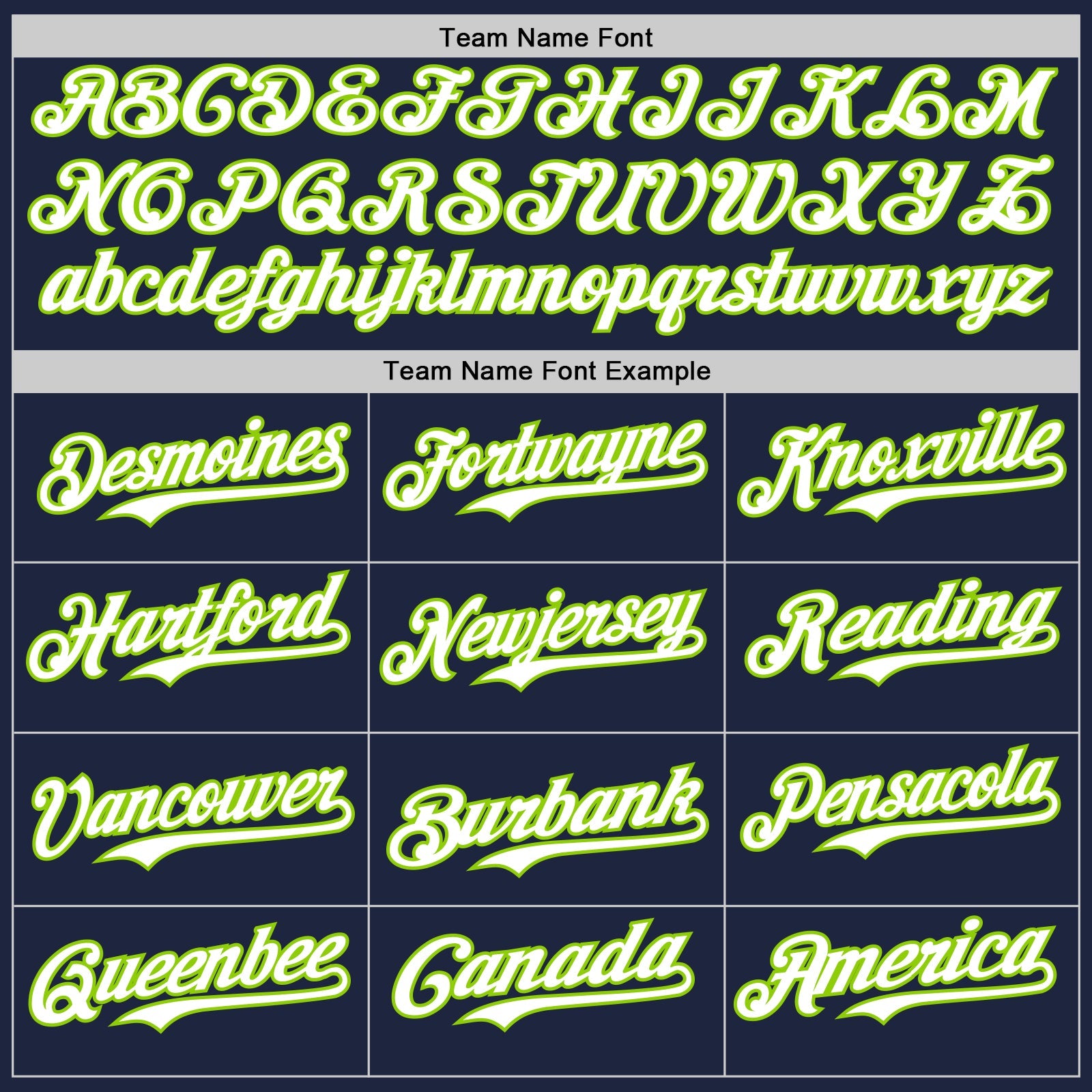 Custom Navy Neon Green Pinstripe White Authentic Two Tone Baseball Jersey - Sky-Custom