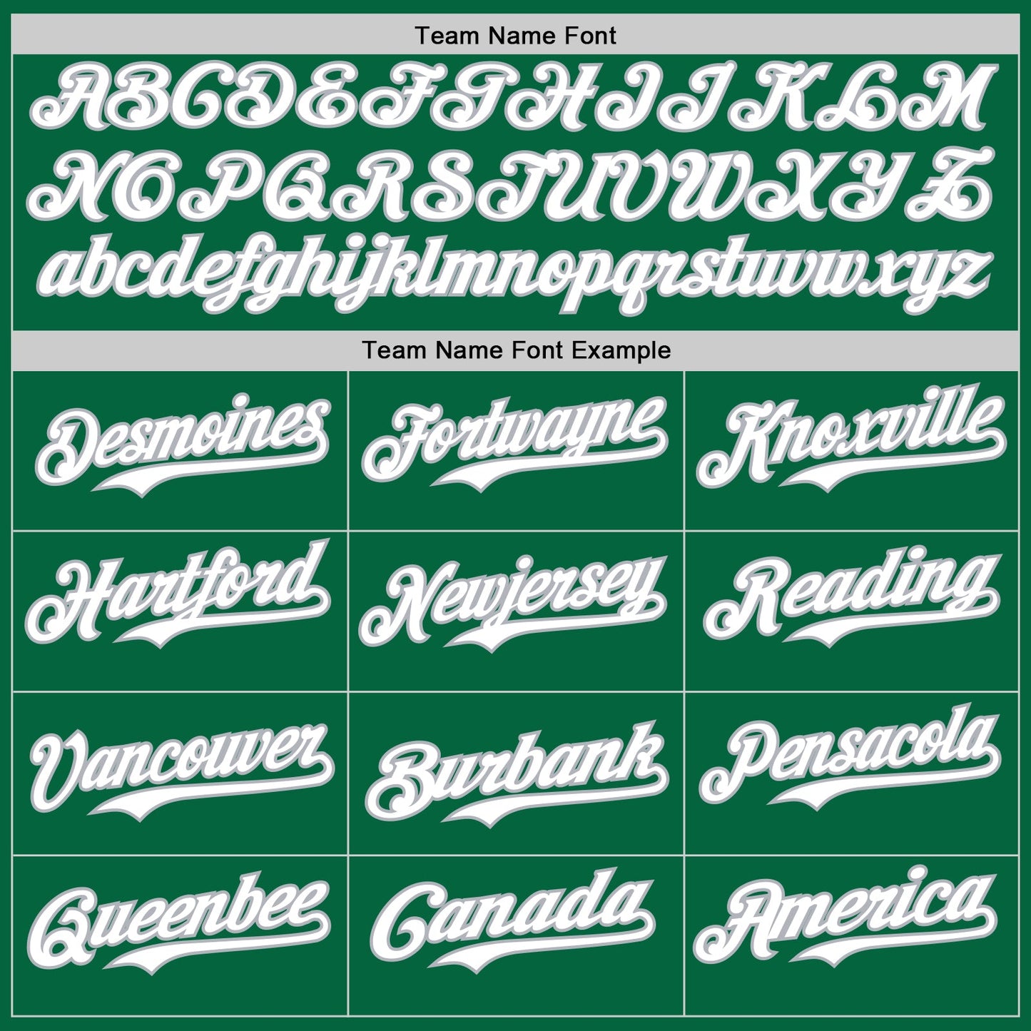 Custom Kelly Green Gray Pinstripe White Authentic Two Tone Baseball Jersey - Sky-Custom