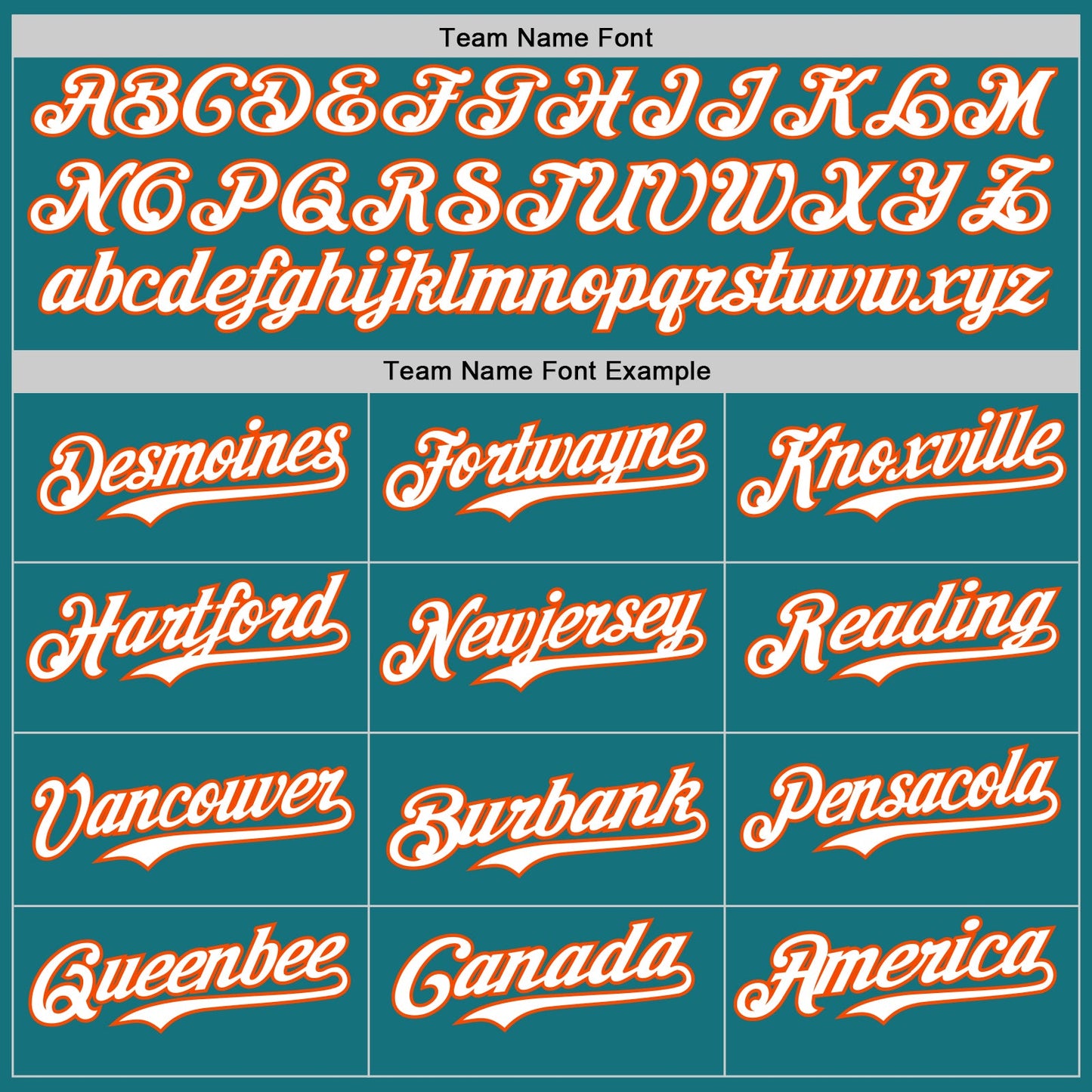 Custom Teal Orange Pinstripe White Authentic Two Tone Baseball Jersey - Sky-Custom
