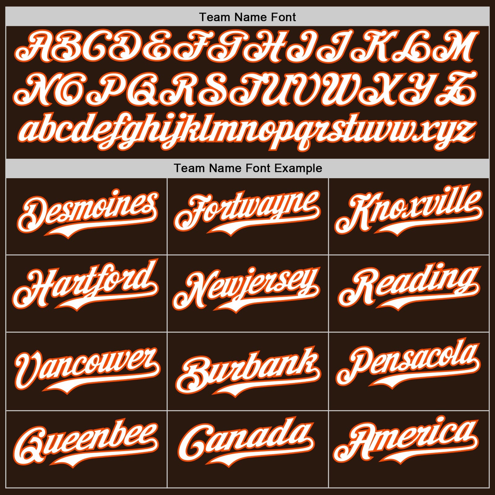 Custom Brown Orange Pinstripe White Authentic Two Tone Baseball Jersey - Sky-Custom