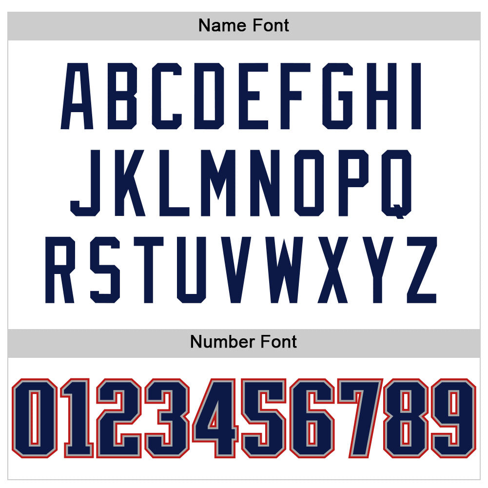 Custom White Navy-Scarlet Mesh Authentic Football Jersey - Sky-Custom