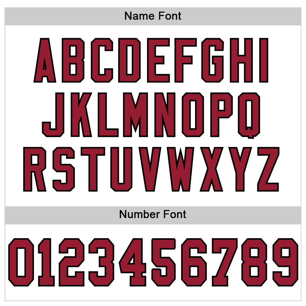 Custom White Cardinal-Black Mesh Authentic Football Jersey - Sky-Custom