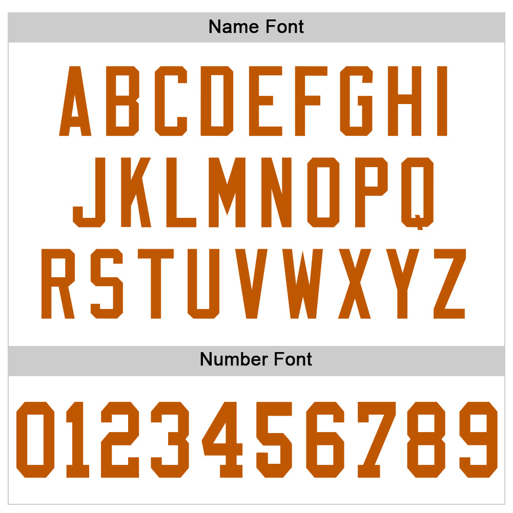 Custom White Texas Orange Mesh Authentic Football Jersey - Sky-Custom