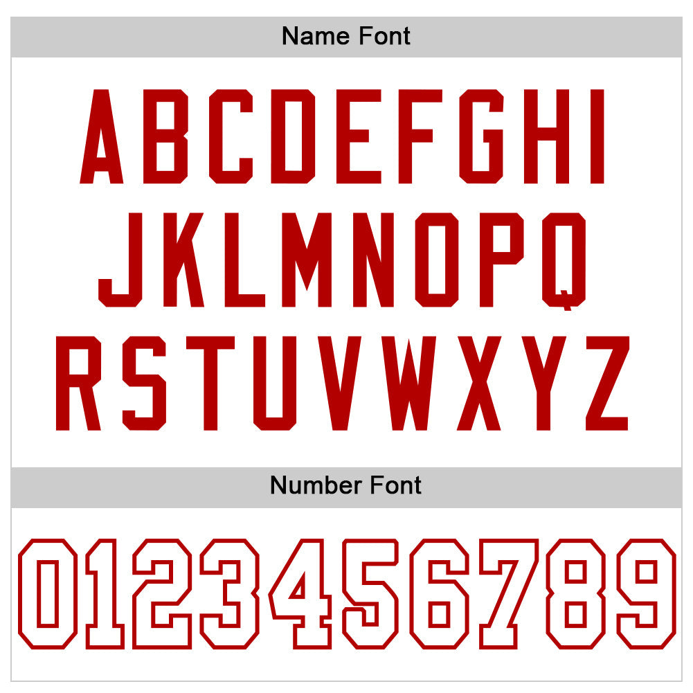 Custom White White-Red Mesh Authentic Football Jersey - Sky-Custom