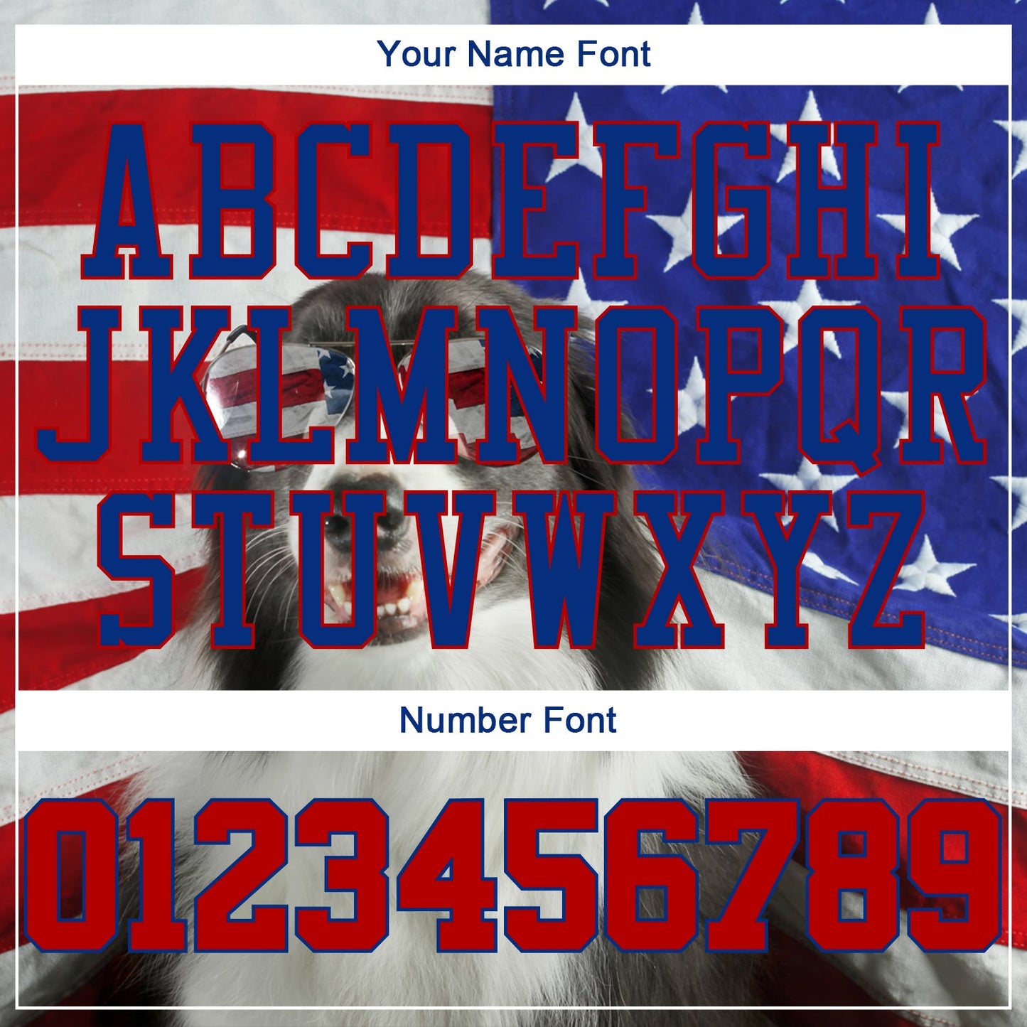 Custom White Red-Royal 3D American Flag Fashion Authentic Baseball Jersey - Sky-Custom