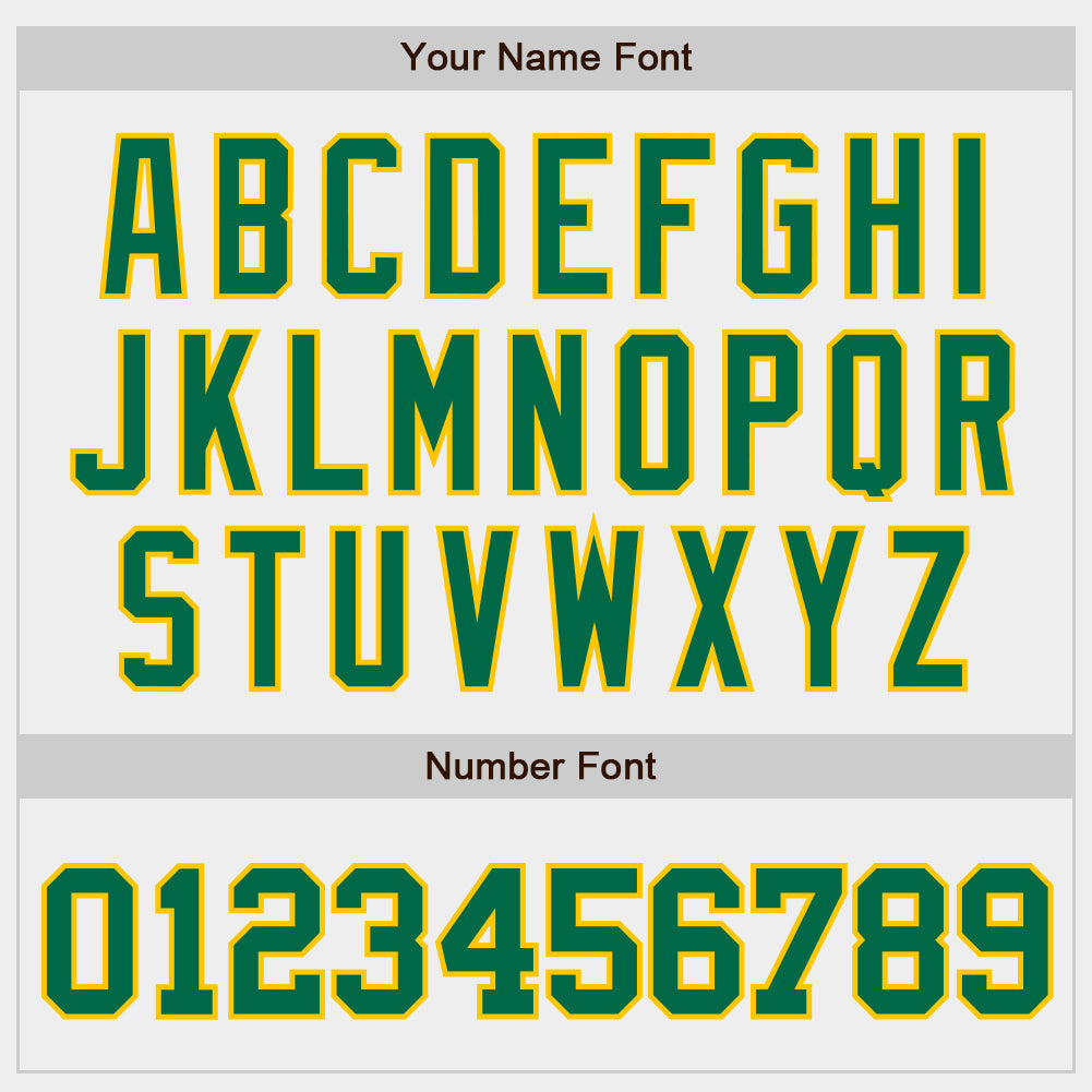 Custom White Kelly Green-Gold Authentic Baseball Jersey - Sky-Custom