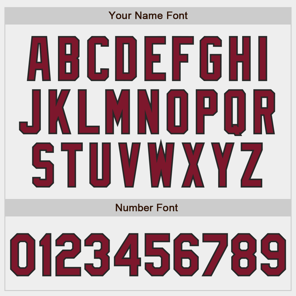 Custom White Crimson-Black Authentic Baseball Jersey - Sky-Custom