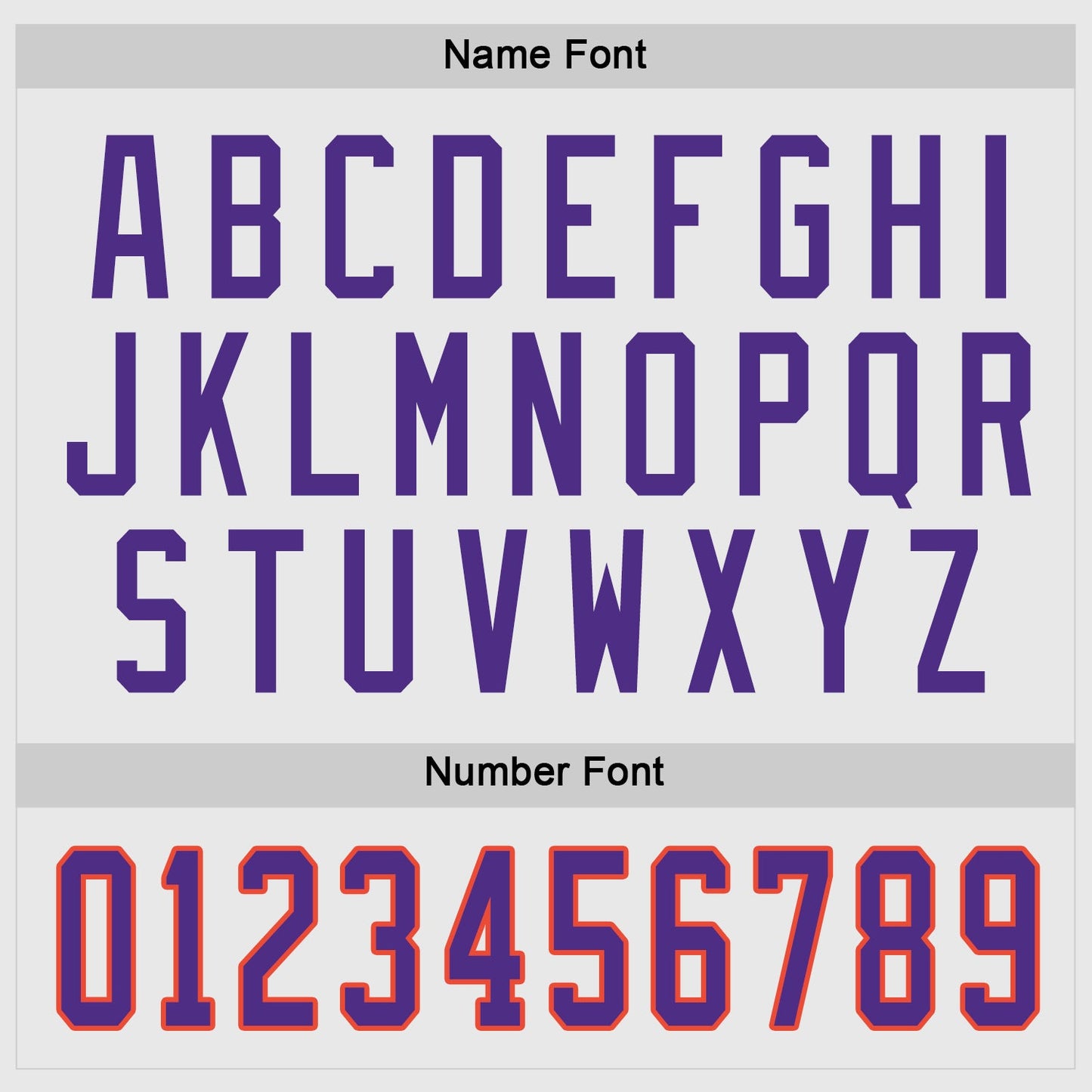 Custom White Purple-Orange Hockey Jersey - Sky-Custom