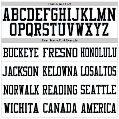 Custom White Silver-Black Mesh Authentic Football Jersey - Sky-Custom