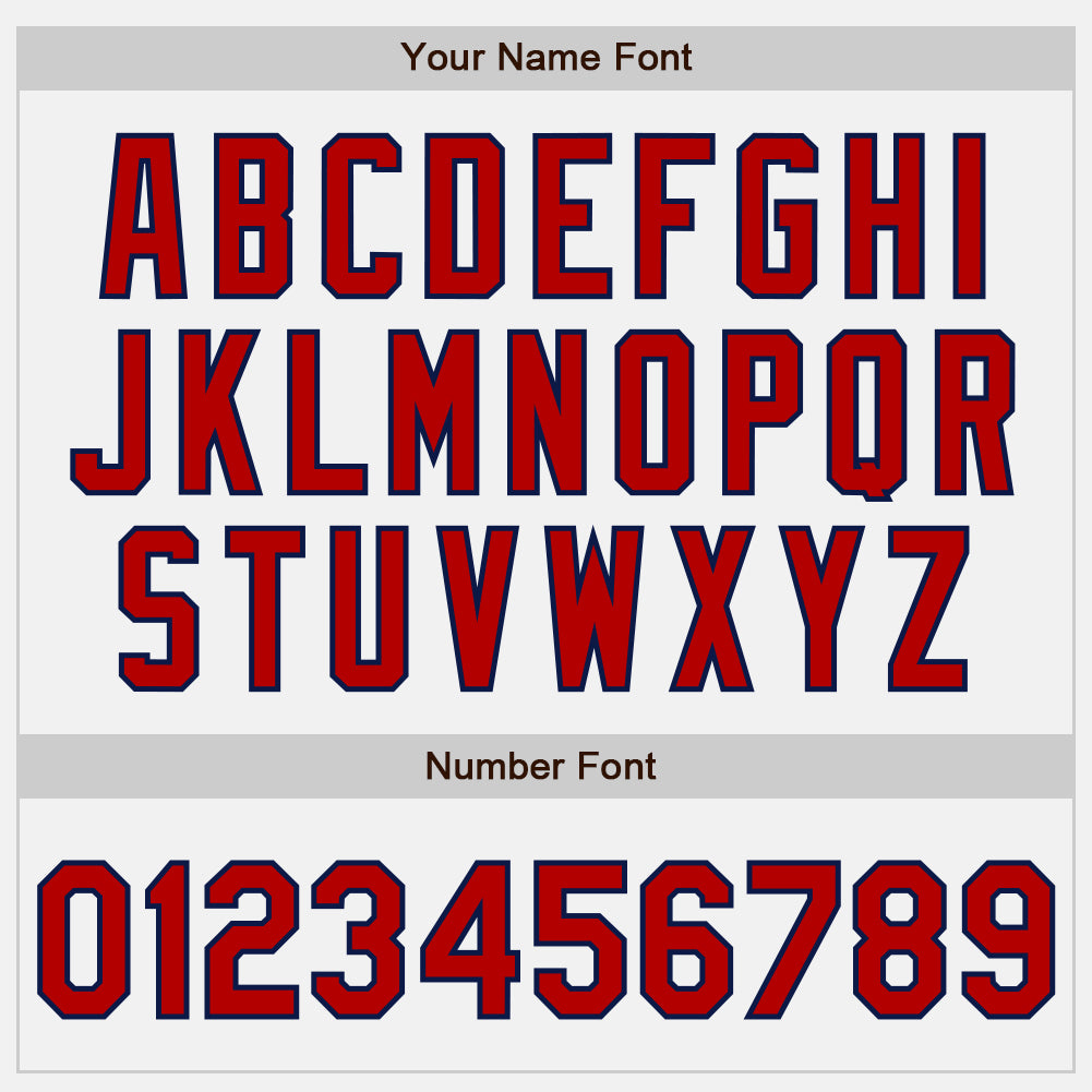 Custom White Red-Navy Authentic Baseball Jersey - Sky-Custom