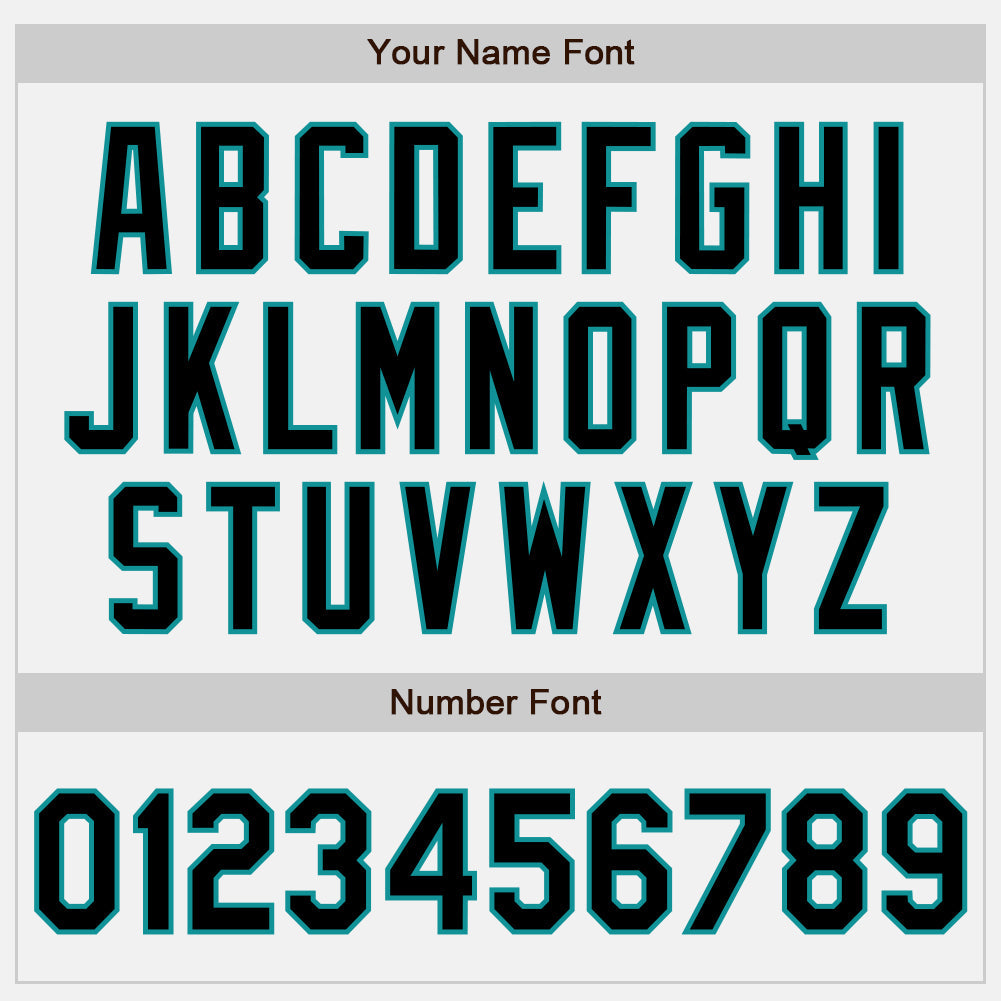 Custom White Black-Teal Authentic Baseball Jersey - Sky-Custom