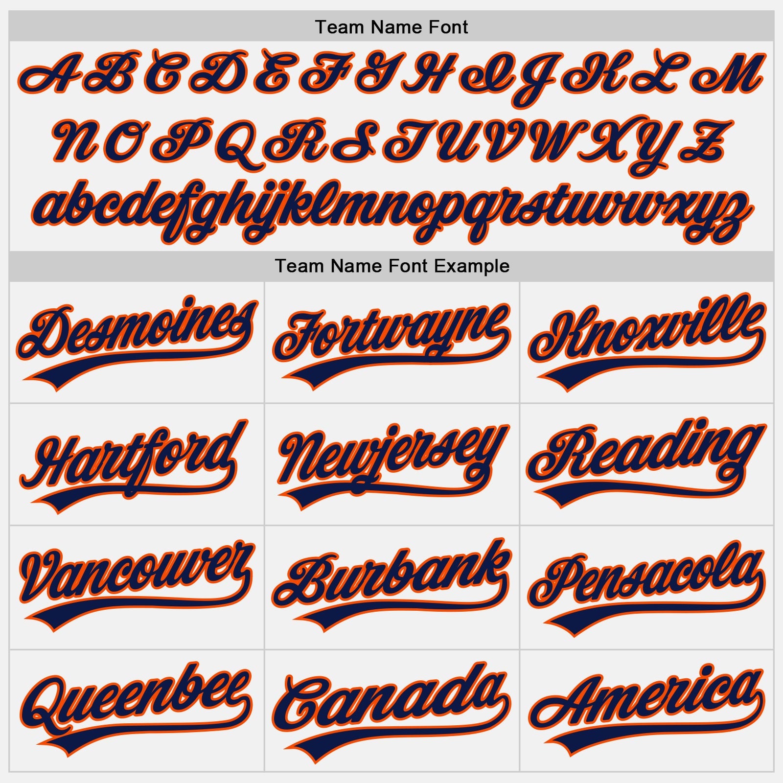 Custom White Navy Pinstripe Navy-Orange Authentic Baseball Jersey - Sky-Custom