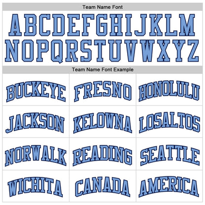 Custom White Light Blue Pinstripe Light Blue-Navy Authentic Basketball Jersey - Sky-Custom