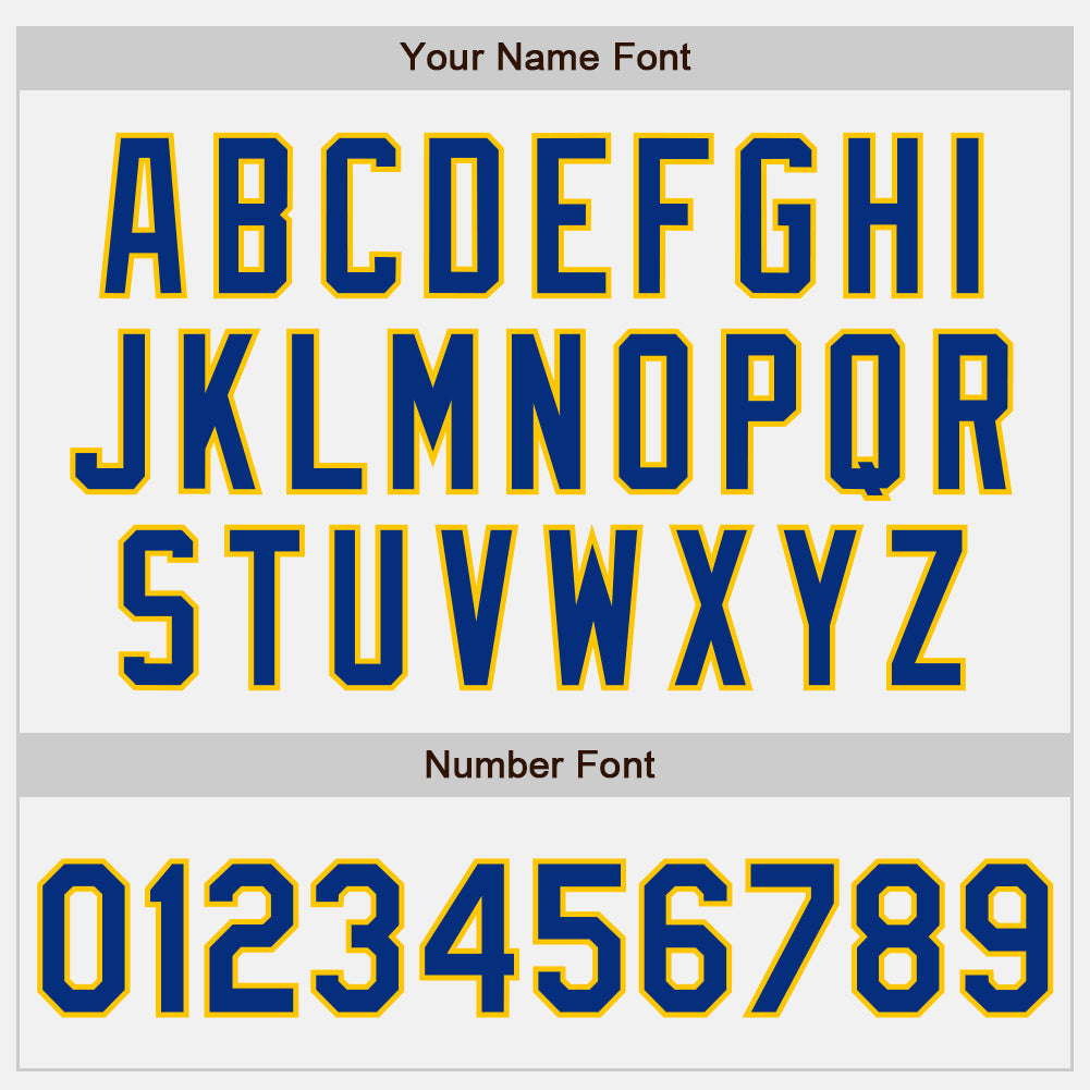Custom White Royal Pinstripe Royal-Yellow Authentic Baseball Jersey - Sky-Custom