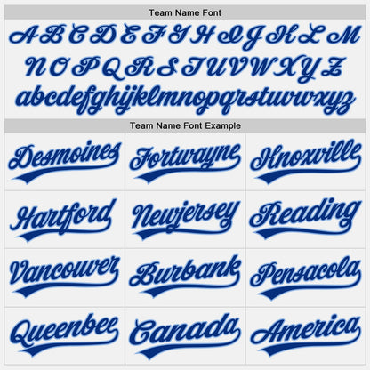 Custom White Royal Pinstripe Royal-Light Blue Authentic Baseball Jersey - Sky-Custom