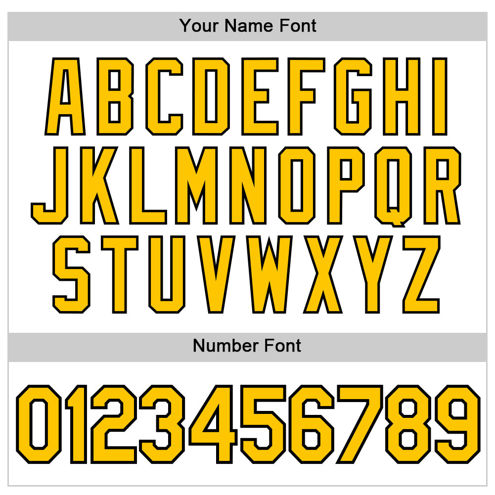 Custom White Yellow-Black Authentic Baseball Jersey - Sky-Custom