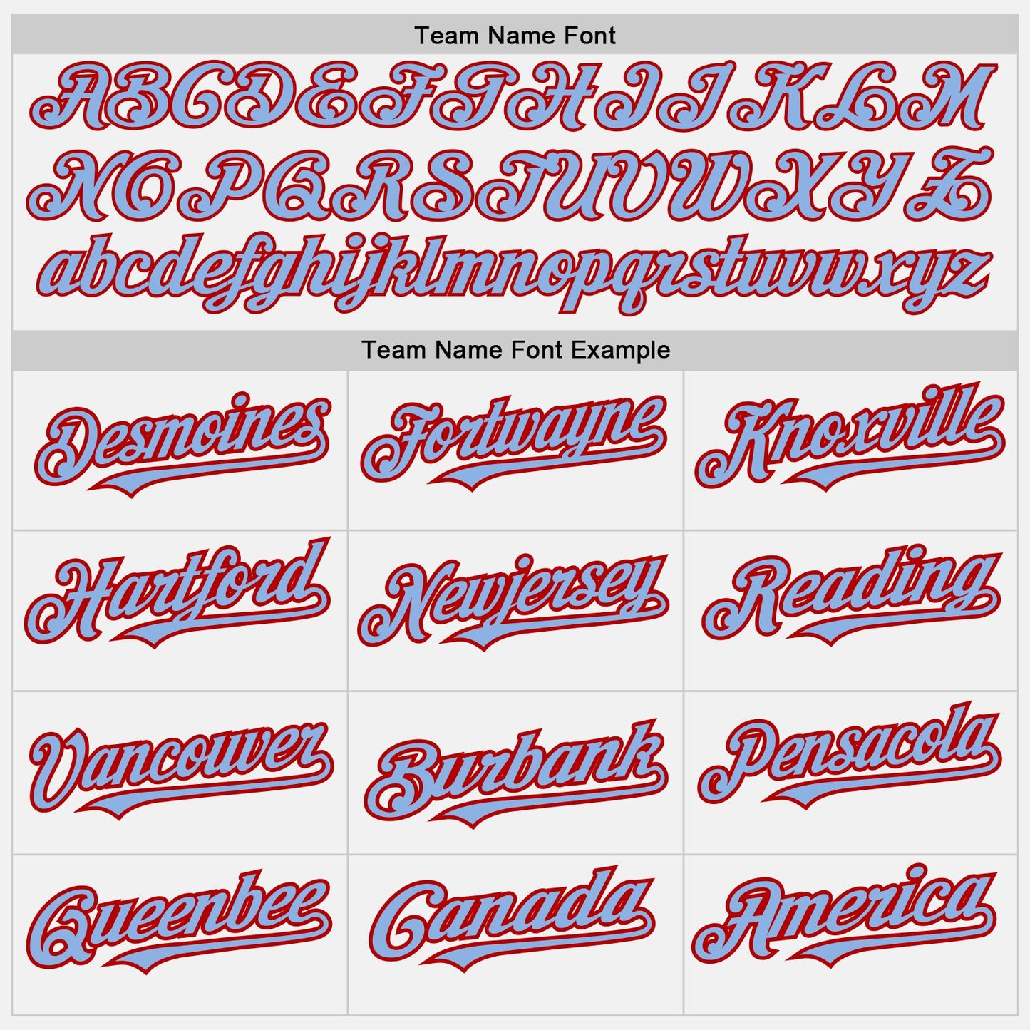 Custom White Light Blue Pinstripe Red Authentic Baseball Jersey - Sky-Custom
