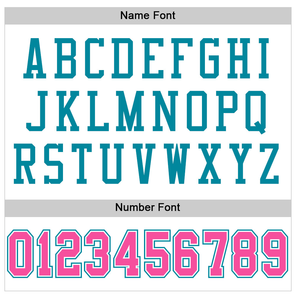 Custom White Pink-Teal Mesh Authentic Football Jersey - Sky-Custom