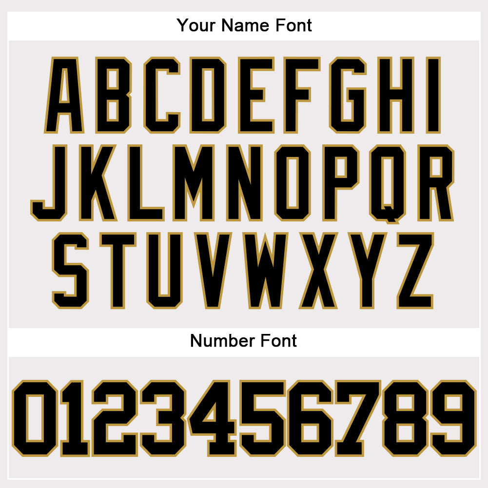 Custom White Black-Old Gold Authentic Baseball Jersey - Sky-Custom