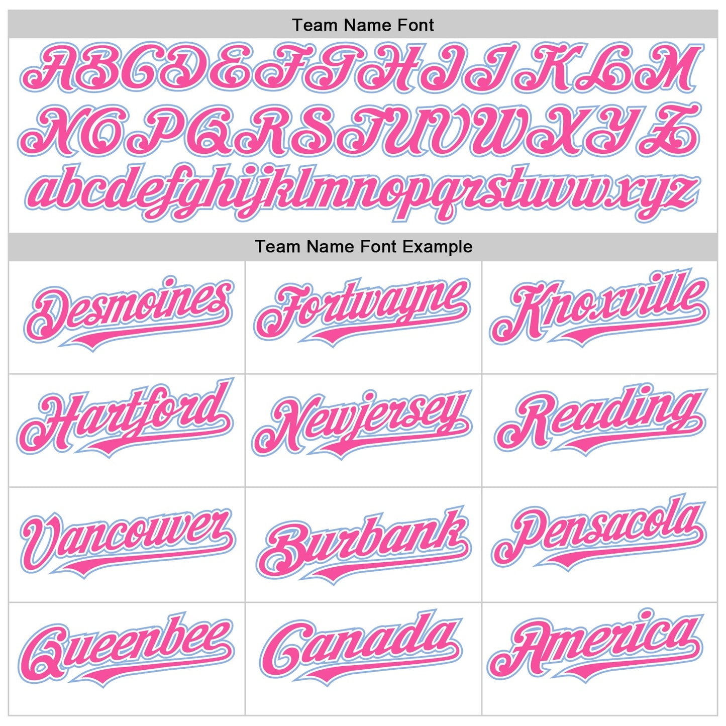 Custom White Pink Pinstripe Light Blue Authentic Sleeveless Baseball Jersey - Sky-Custom