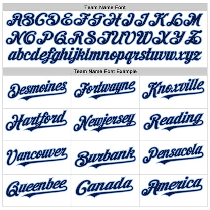Custom White Navy Pinstripe Light Blue Authentic Sleeveless Baseball Jersey - Sky-Custom