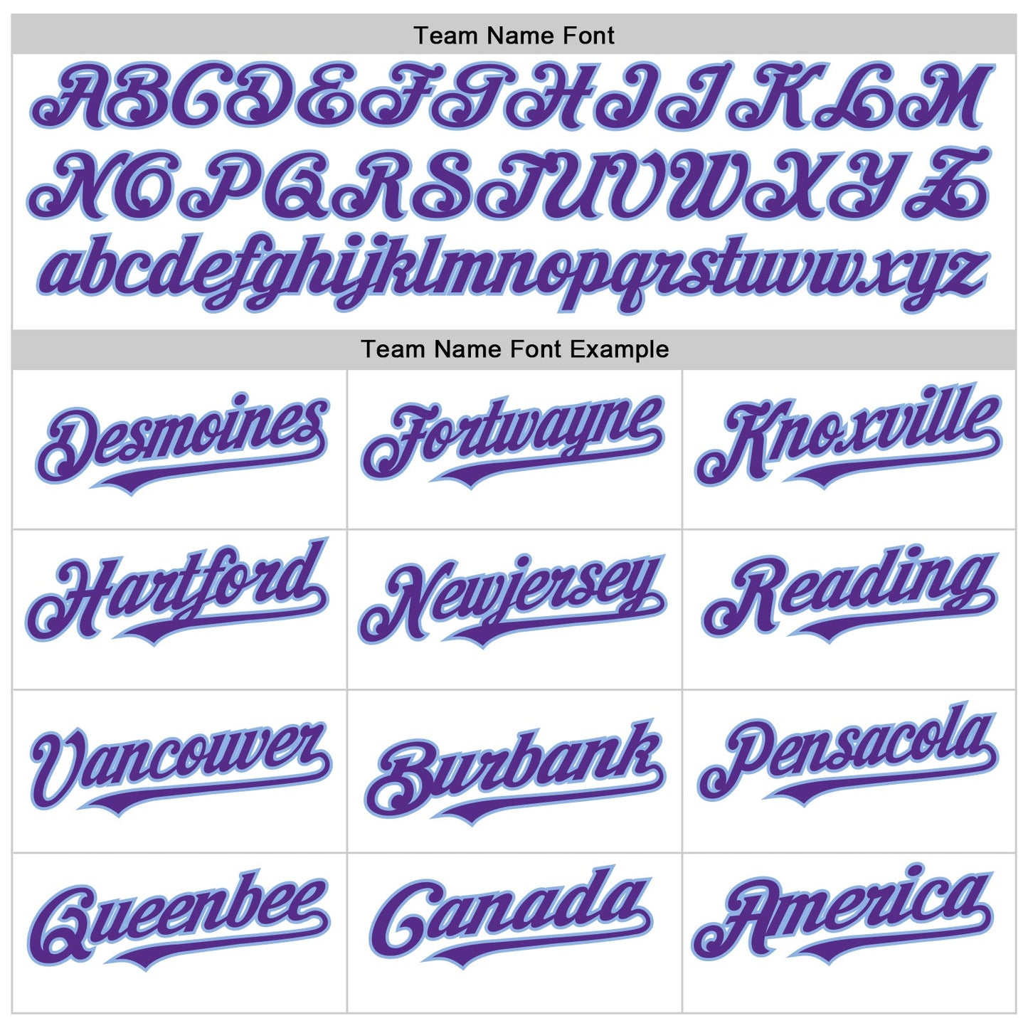 Custom White Purple Pinstripe Light Blue Authentic Sleeveless Baseball Jersey - Sky-Custom