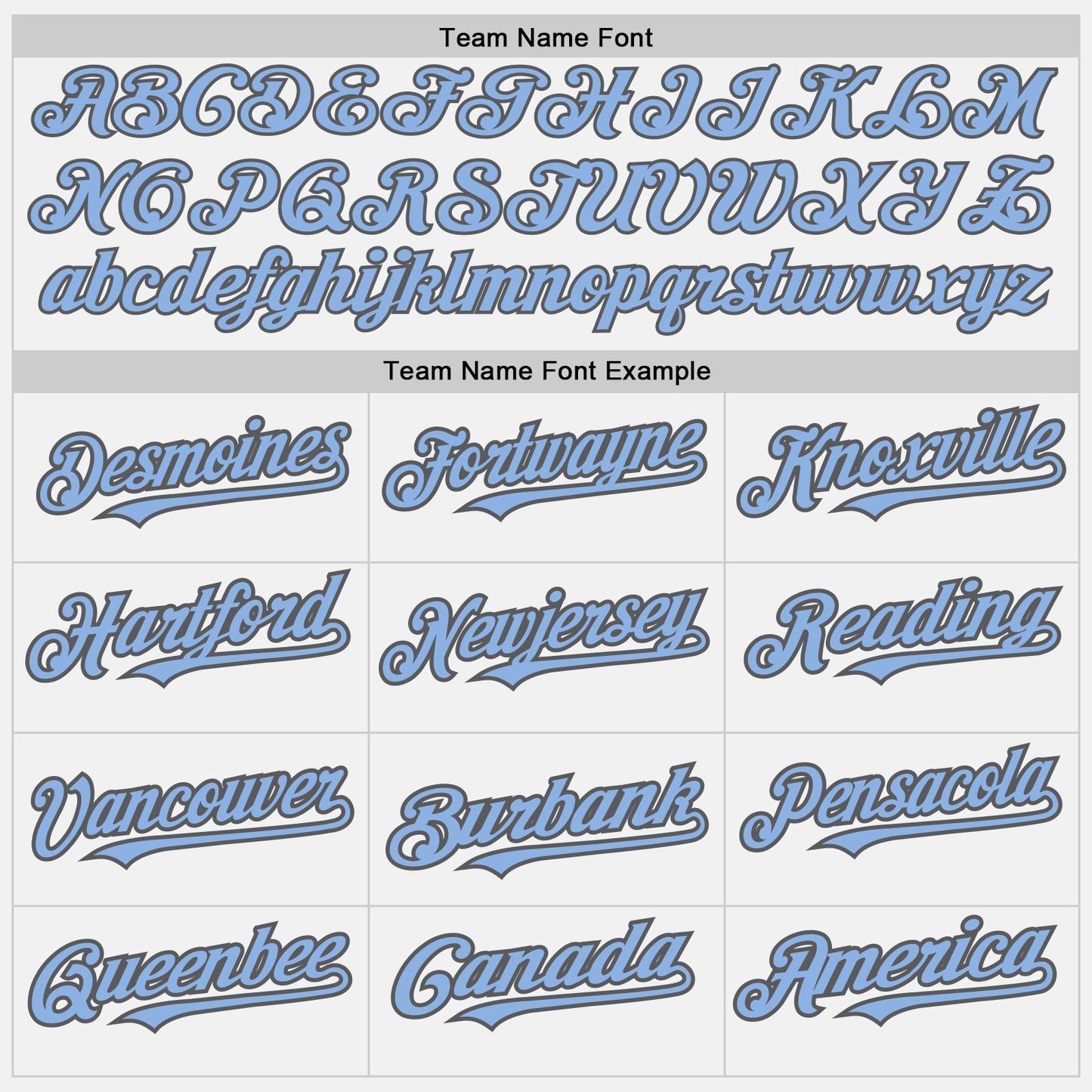 Custom White Light Blue Pinstripe Steel Gray Authentic Baseball Jersey - Sky-Custom