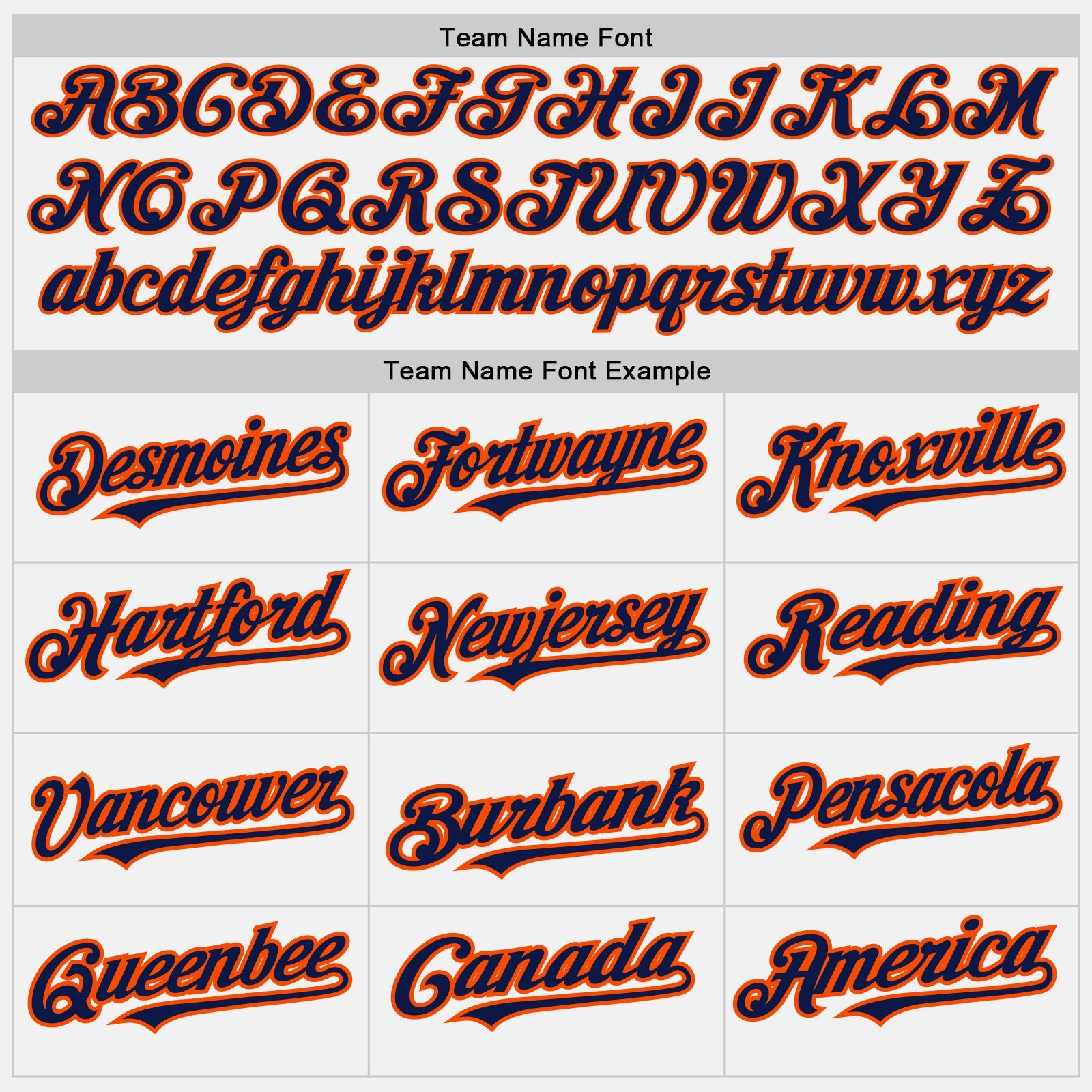 Custom White (Navy Orange Pinstripe) Navy-Orange Authentic Baseball Jersey - Sky-Custom
