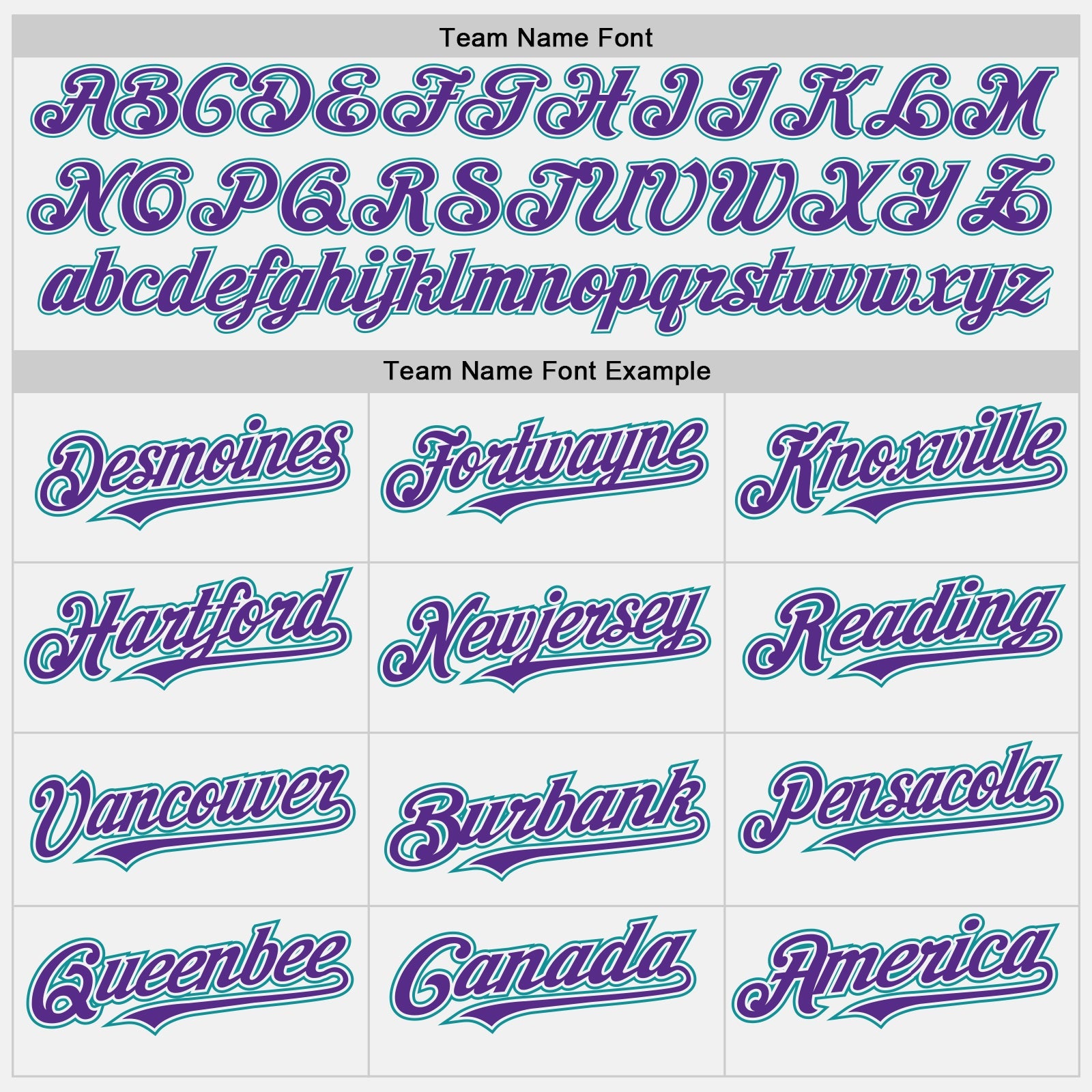Custom White (Purple Teal Pinstripe) Purple-Teal Authentic Baseball Jersey - Sky-Custom