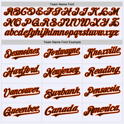 Custom White Brown-Orange Mesh Authentic Throwback Baseball Jersey - Sky-Custom
